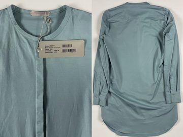 Schumacher Umstandsrock DOROTHEE SCHUMACHER LONG SHIRT BLUSE TUNIKA KAFTAN-HEMD TOP ICONIC BLU