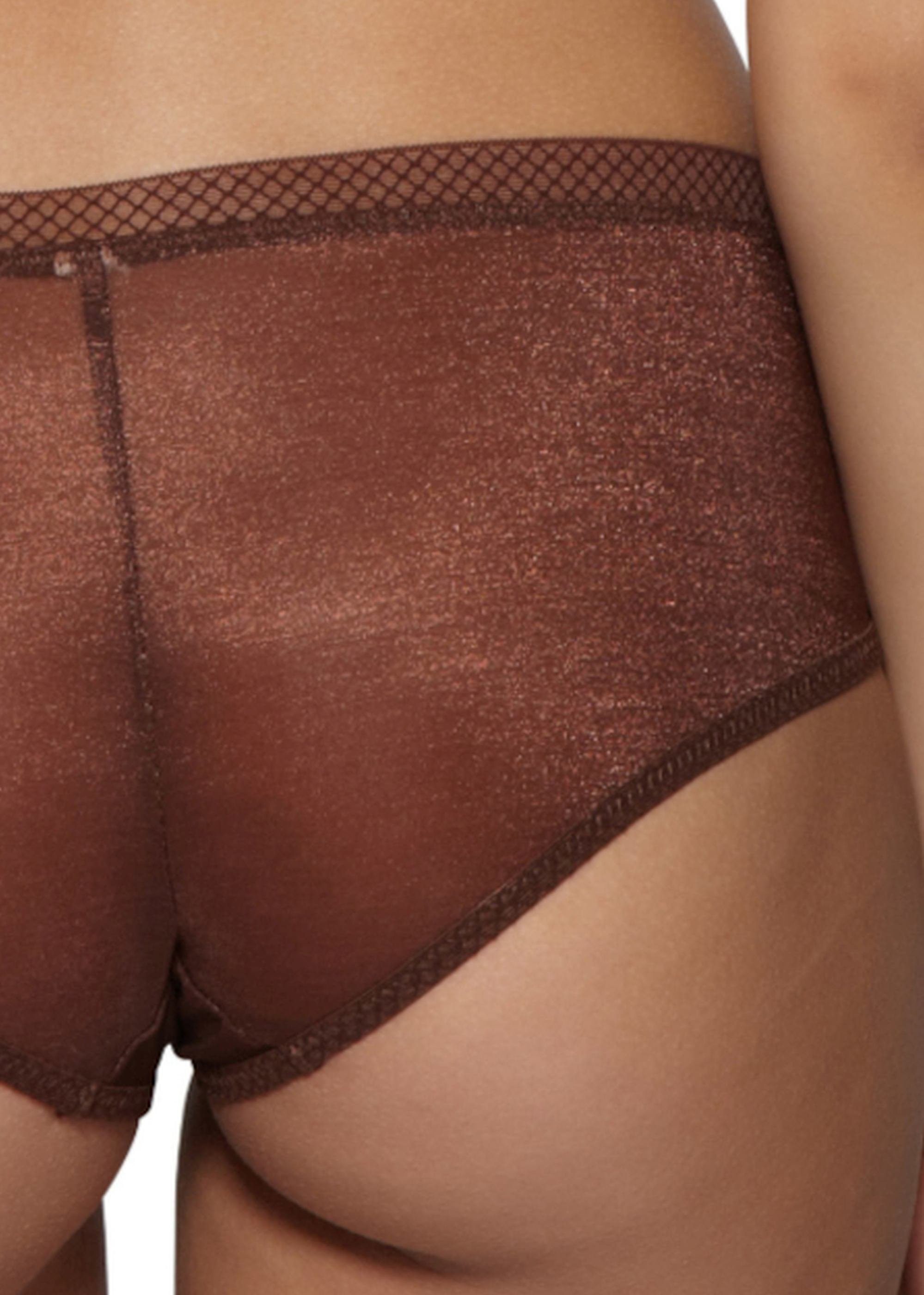 Rich Hipster 1-St., (Short, Short Brown glatt) Gossard Glossies