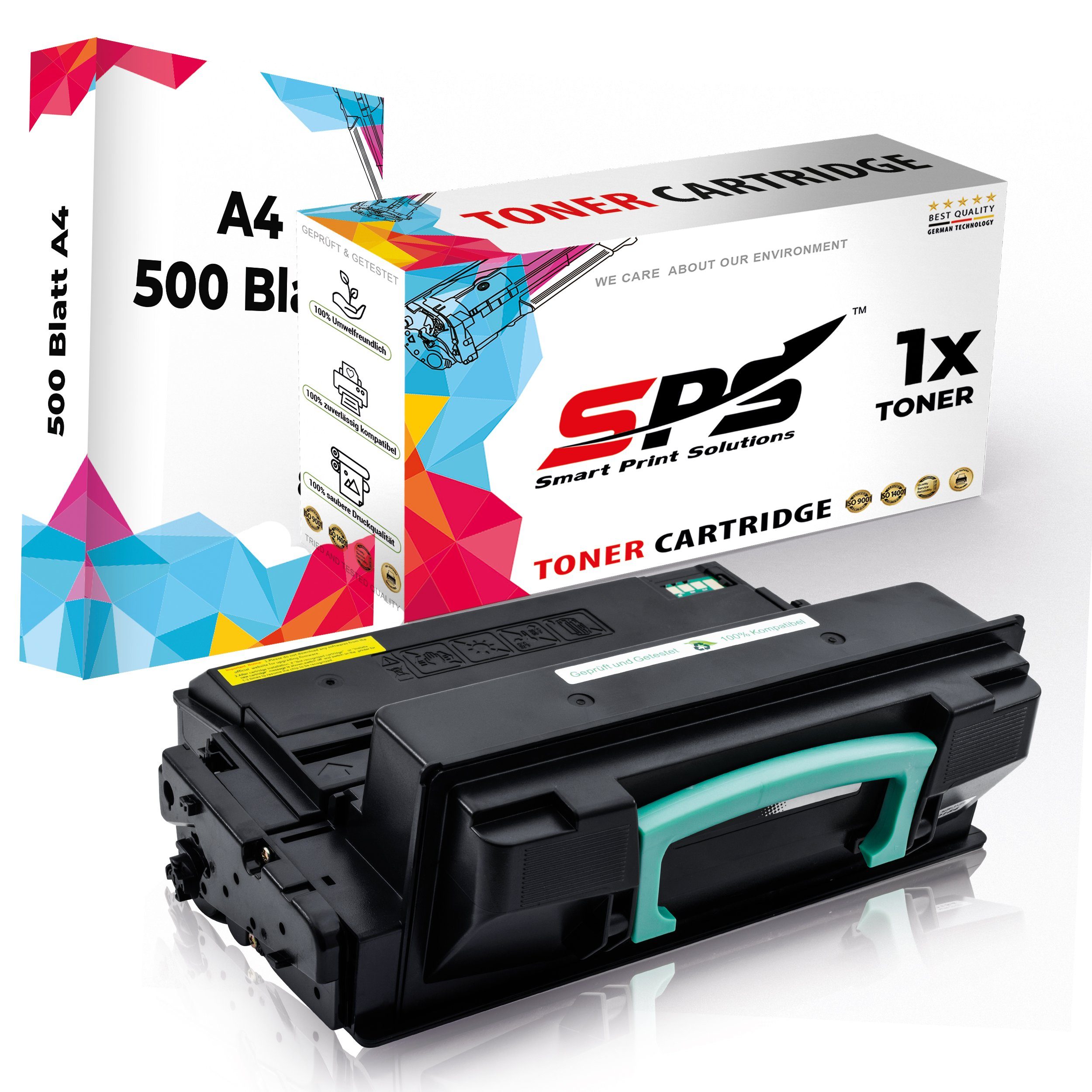 SPS Tonerkartusche Kompatibel für Samsung SL-M4020D 203L MLT-D203L, (1er Pack + A4 Papier, 1x Schwarz Toner)