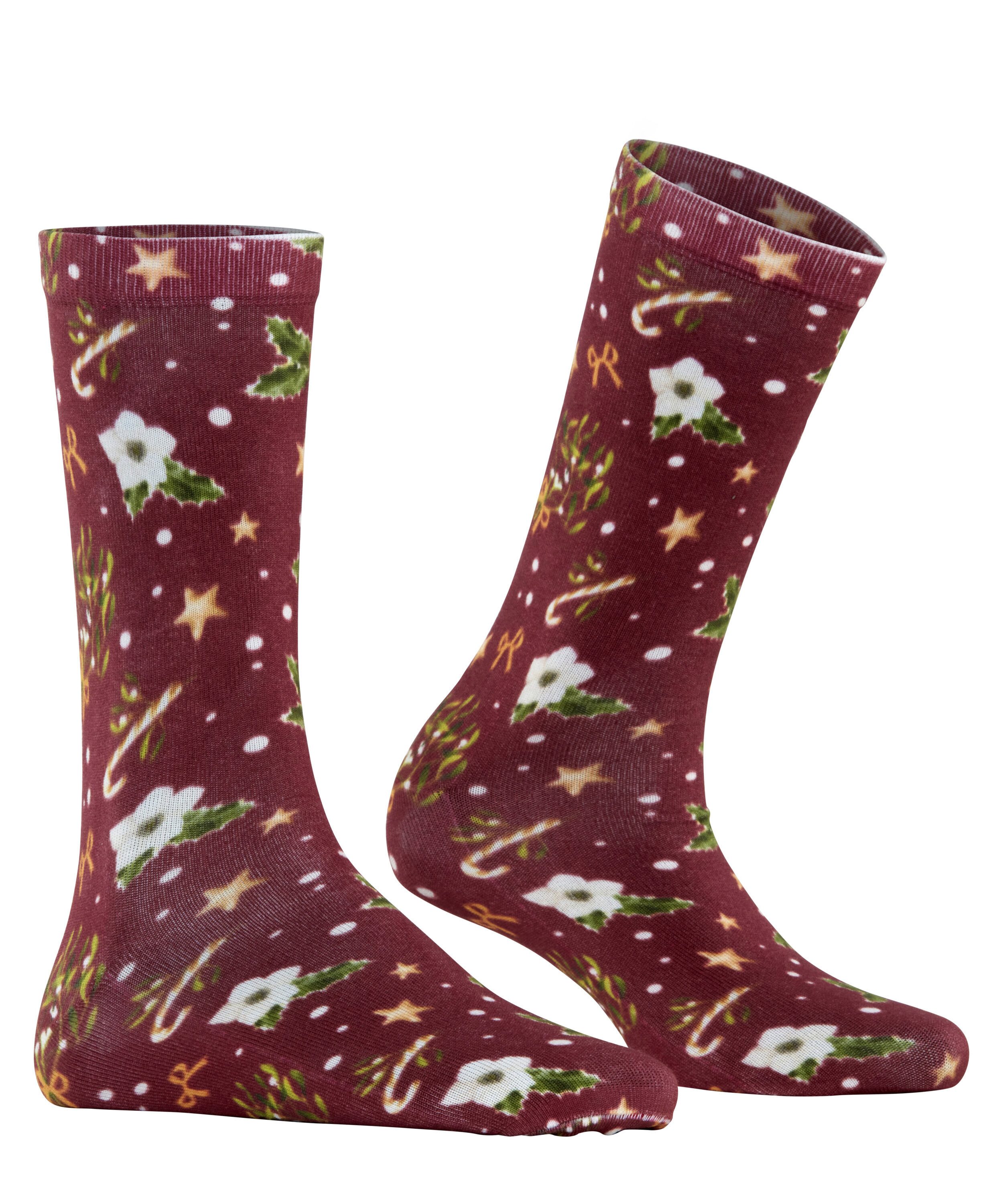 Burlington Socken Fancy Christmas Socken (1-Paar)