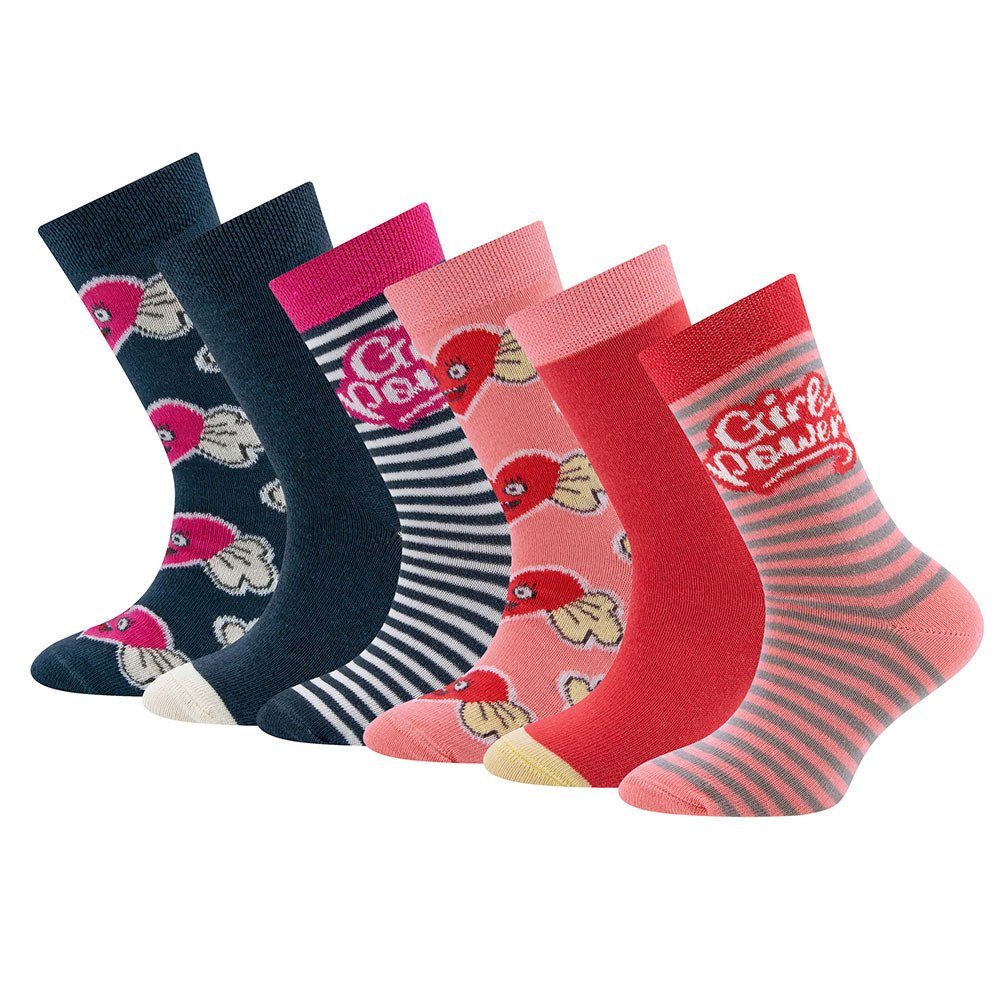 Ewers Socken Socken 6er Pack Girl Power (6-Paar)