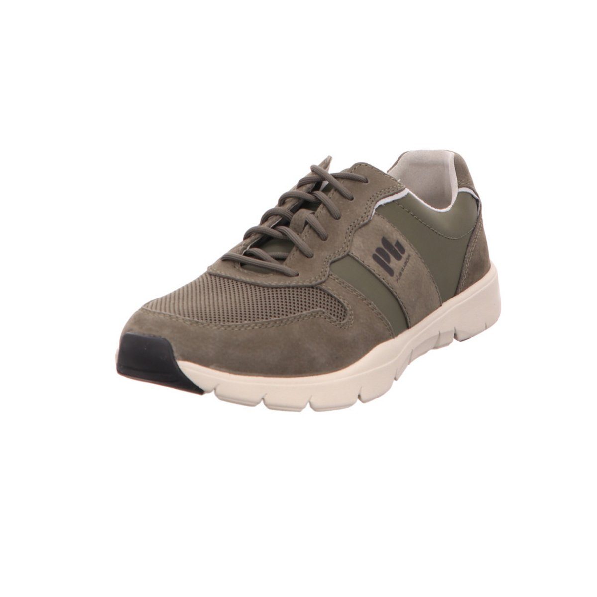 Freizeit Schnürer für Herren in olive Schnürschuh