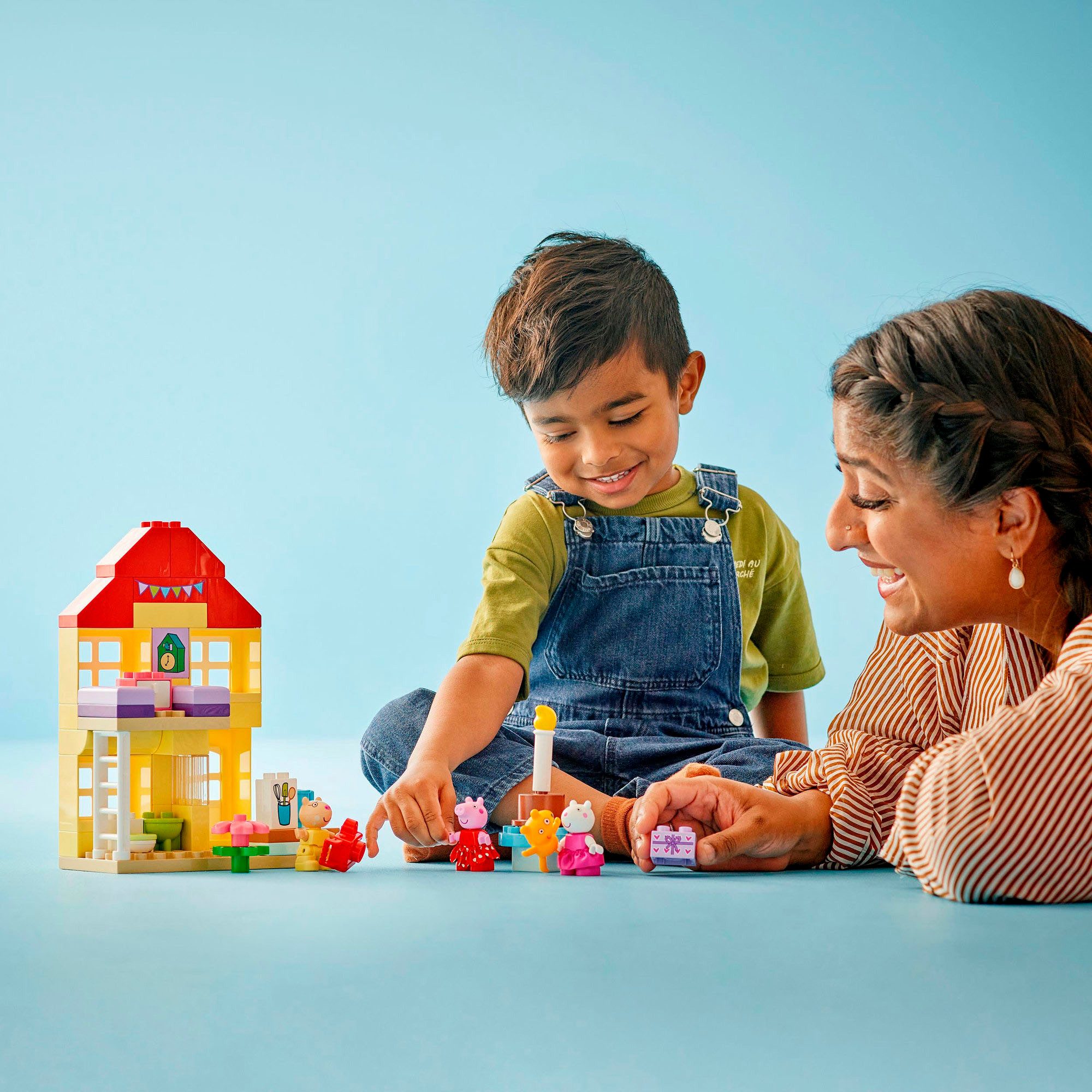 LEGO® Peppas Geburtstagshaus (10433), LEGO DUPLO Peppa Pig Konstruktionsspi günstig online kaufen