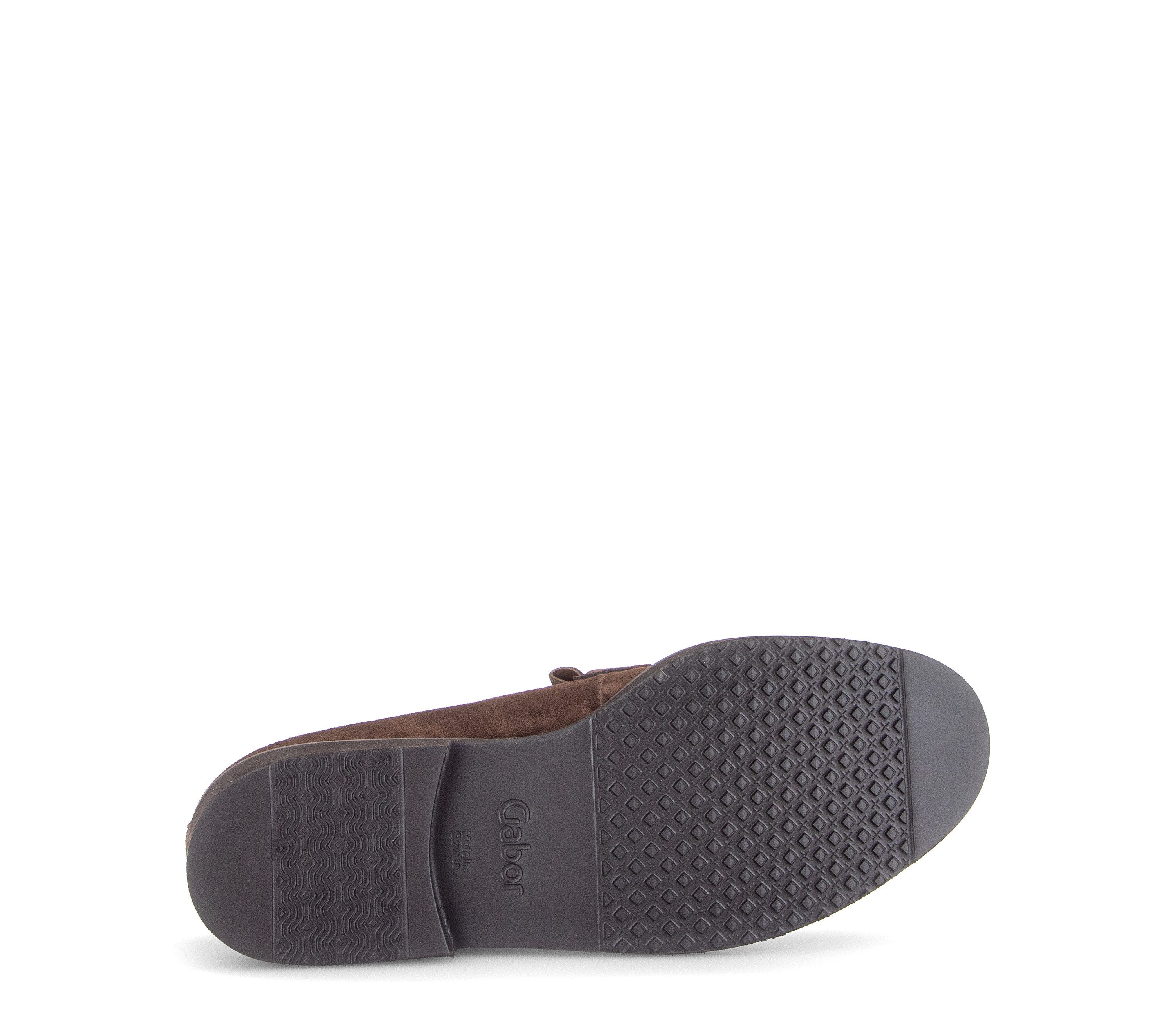 Gabor Slipper, Blockabsatz, Schlupfschuh, Businessschuh mit edler Zierspange
