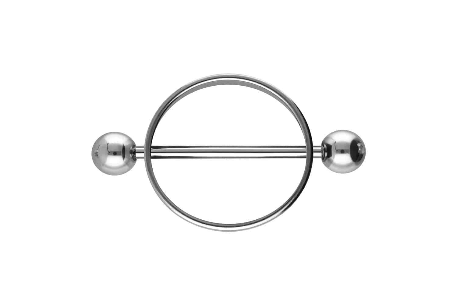 PIERCINGLINE Brustwarzenpiercing Chirurgenstahl Nippelring (Barbells, 1-tlg), Brust-, Nippel-Piercing, Chirurgenstahl