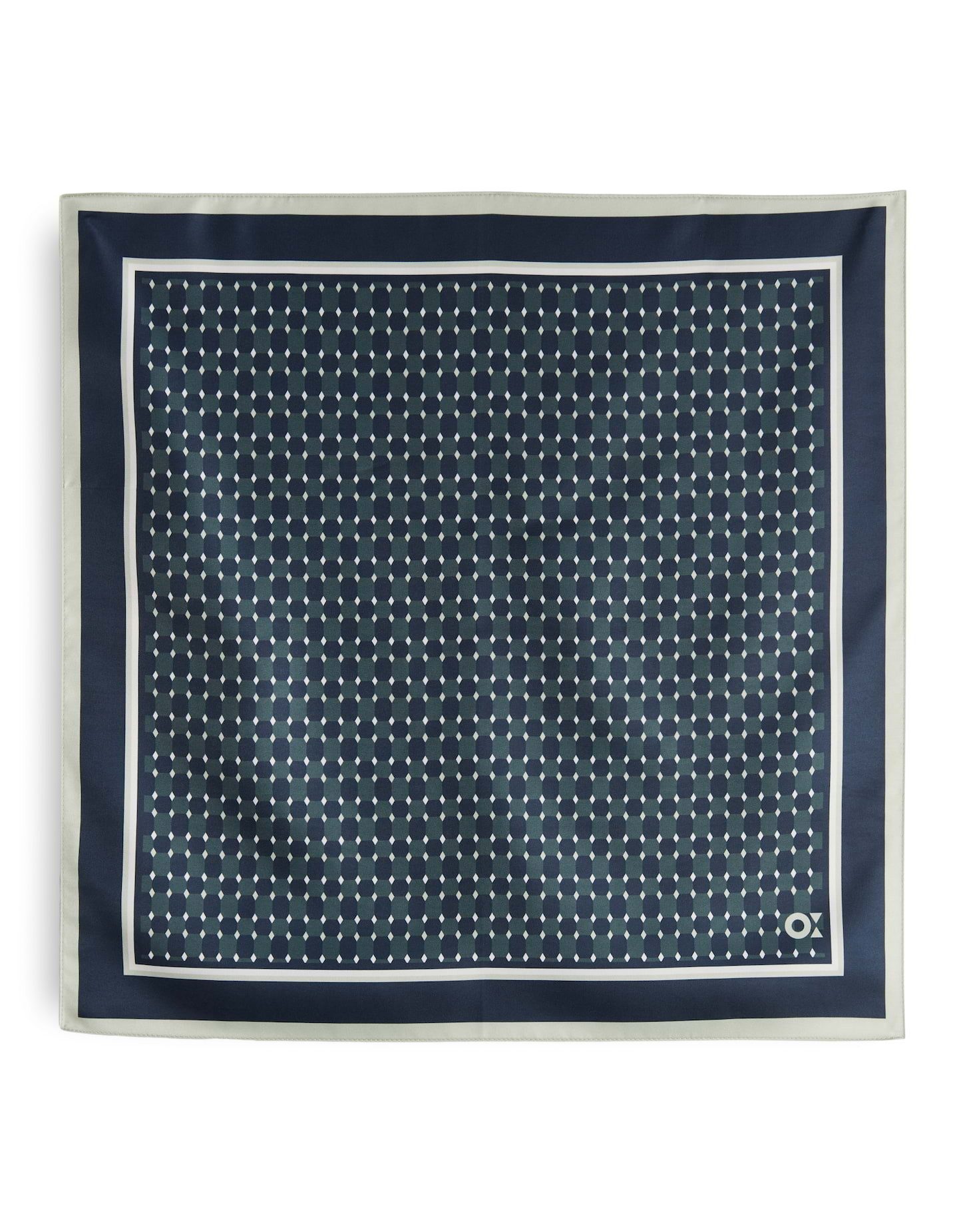 OPUS PANTS Halstuch AMINDY aus feinem Satin, quadratisch, grafisches Muster günstig online kaufen