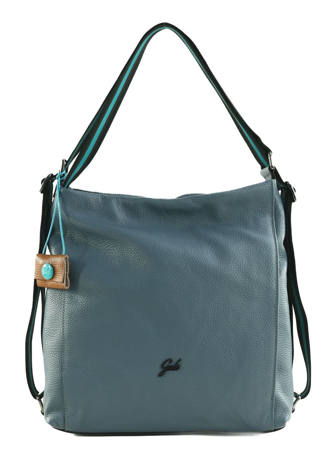 Gabs Schultertasche TG Bull Black Shoulder Bag (Set, 2-tlg), aus echtem Kalbsleder