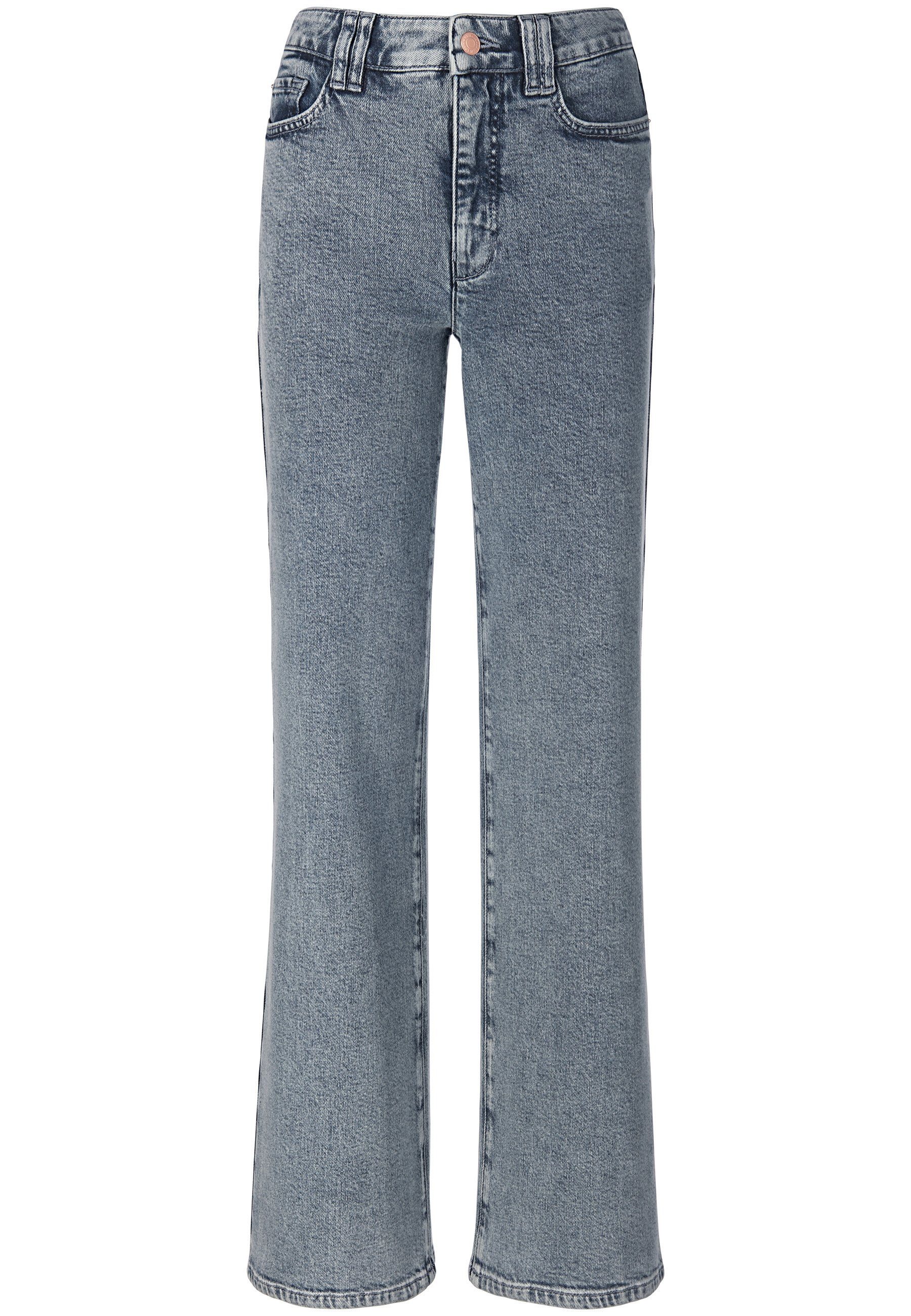mit Taschen DAY.LIKE Cotton 5-Pocket-Jeans hellblau