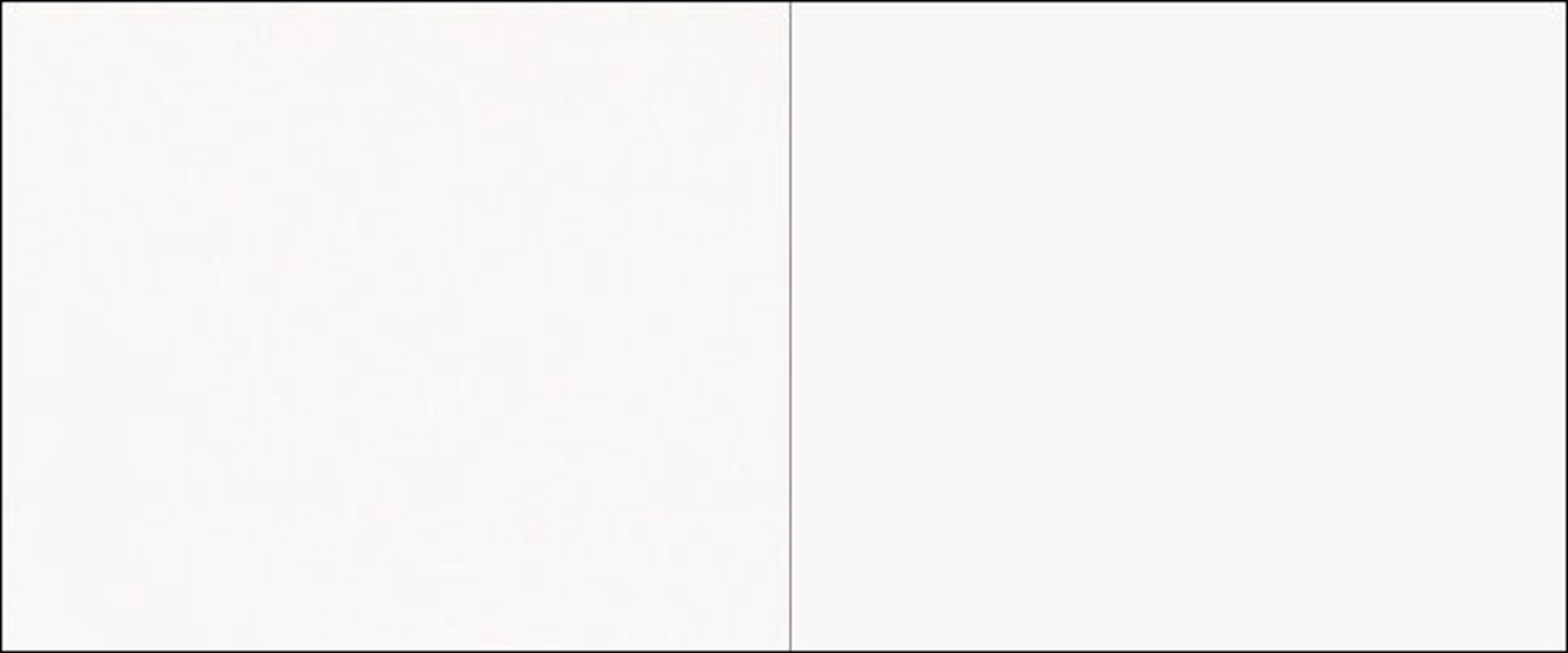 Klappe / Feldmann-Wohnen matt BO-W4B/90-AV Bonn weiß mit Klapphängeschrank 90cm weiß Farbe Küchenschrank wählbar