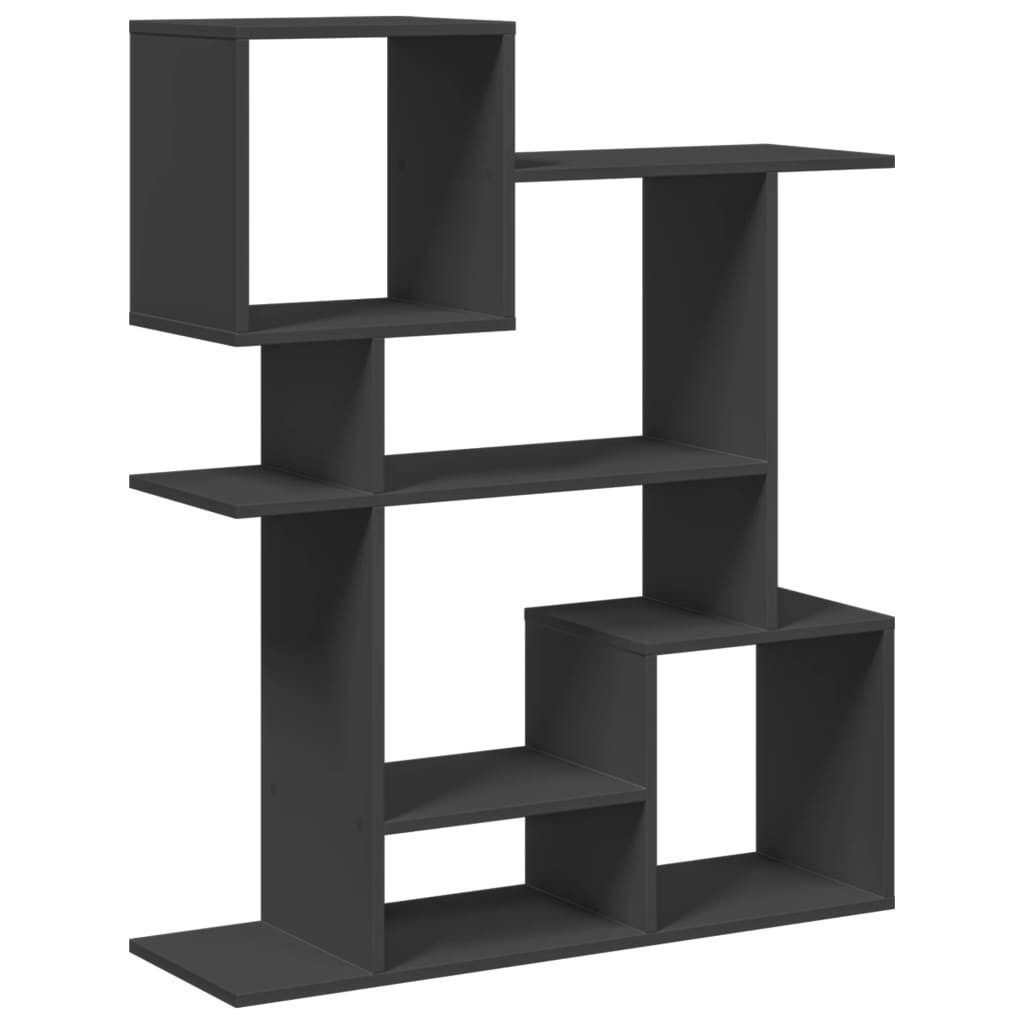 vidaXL Bücherregal Raumteiler-Bücherregal Schwarz 92x29x112 cm günstig online kaufen