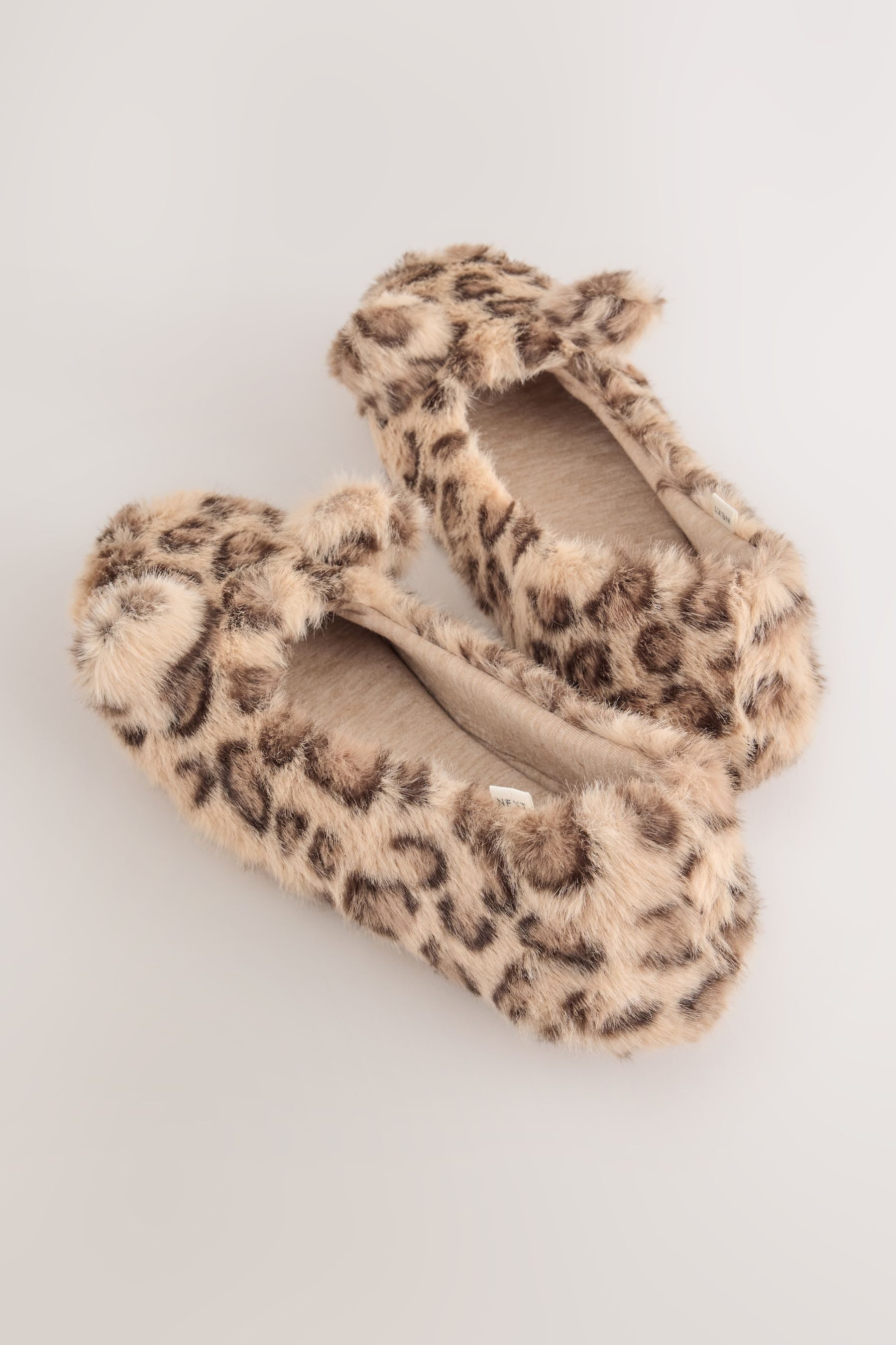 Next Ballerina-Hausschuhe mit Print Hausschuh – Bild 4 von 5