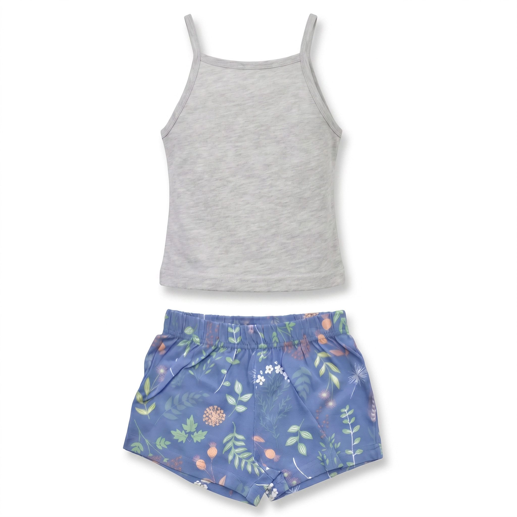 Disney Schlafanzug Disney Die Eiskönigin Elsa Kinder Schlafanzug Pyjama Shirt Shorts (2 tlg) Gr. 104 bis 128