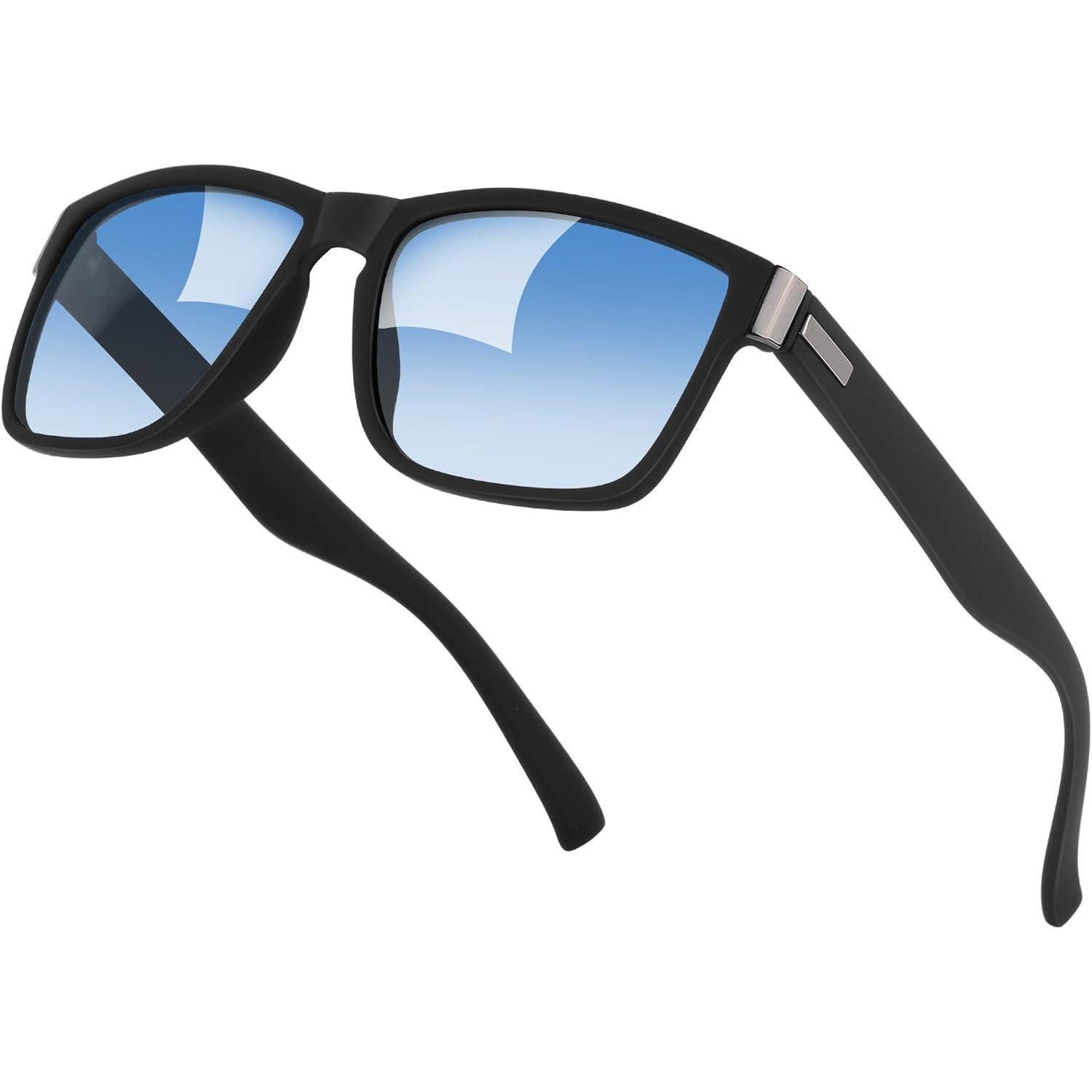 LuxusKollektion Sonnenbrille Sonnenbrille Herren polarisiert UV400 Polbrille Angeln Hell Blau