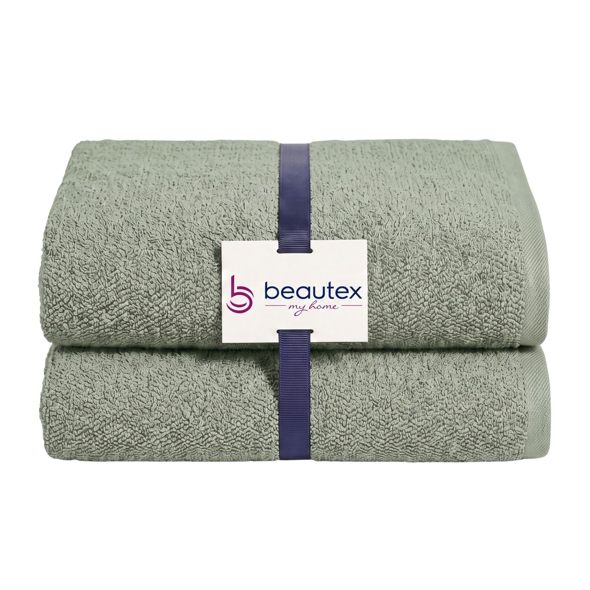 Beautex Handtuch Set, Premium Frottier Sets, 100% Baumwolle 550g/m², Multischlaufen-Optik, Frottier, saugstark, weich, flusenfrei, schnelltrocknend, schadstoffgeprüft