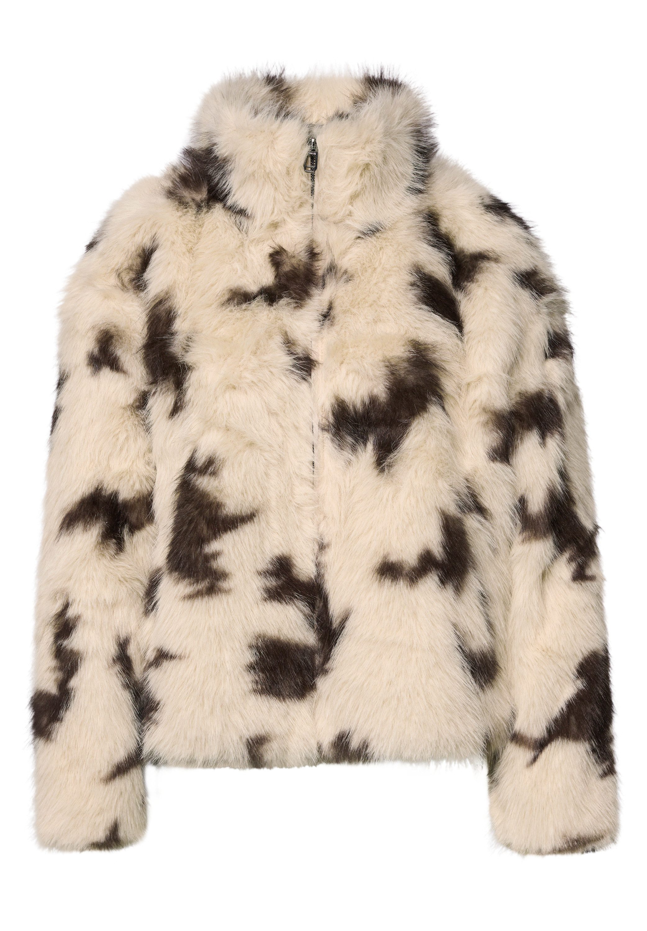 STREET ONE STUDIO Fellimitatjacke mit Stehkragen – Bild 4 von 5