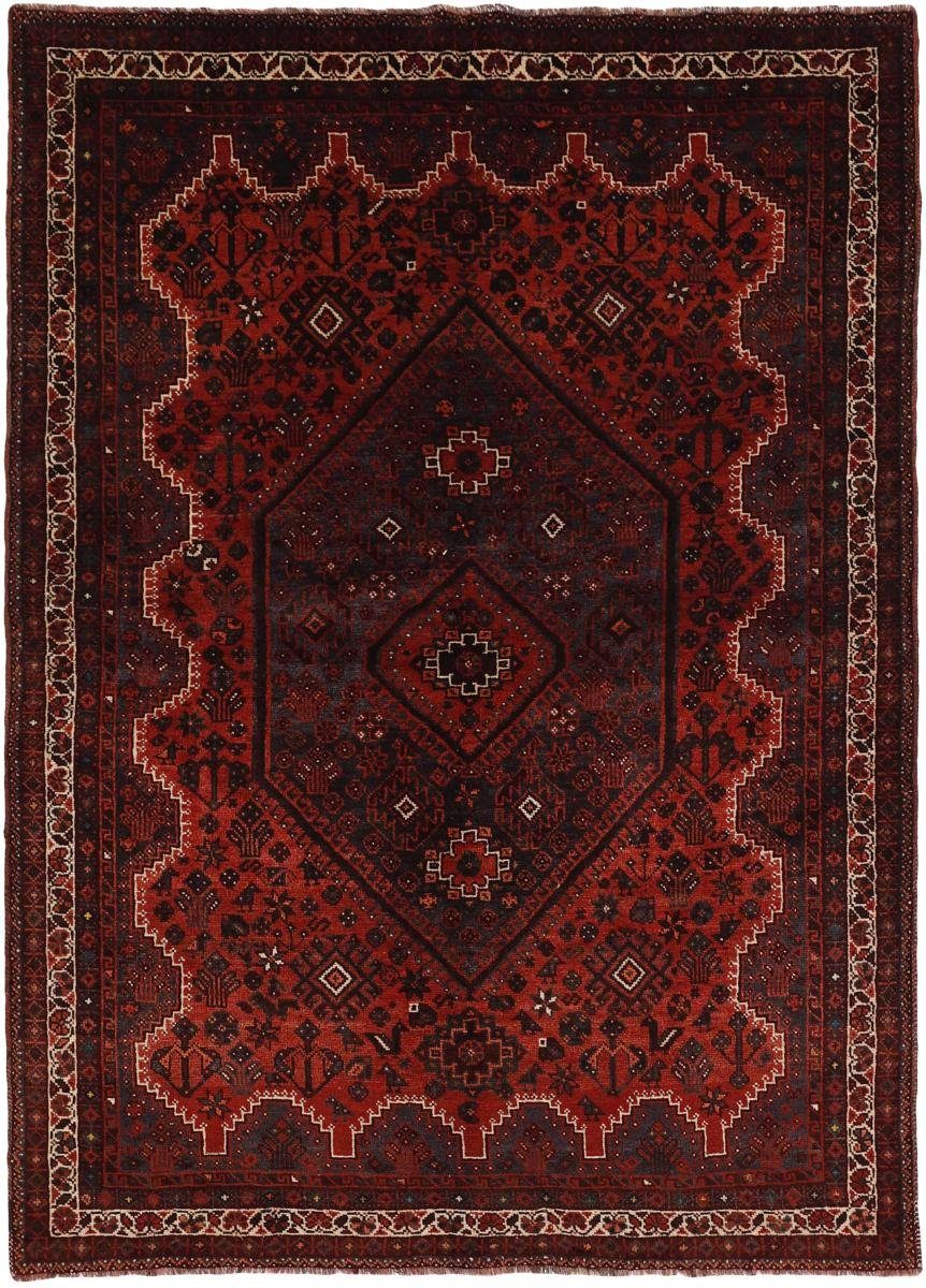 mm 10 Trading, Handgeknüpfter Shiraz Perserteppich, 173x243 Orientteppich Orientteppich Nain / rechteckig, Höhe: