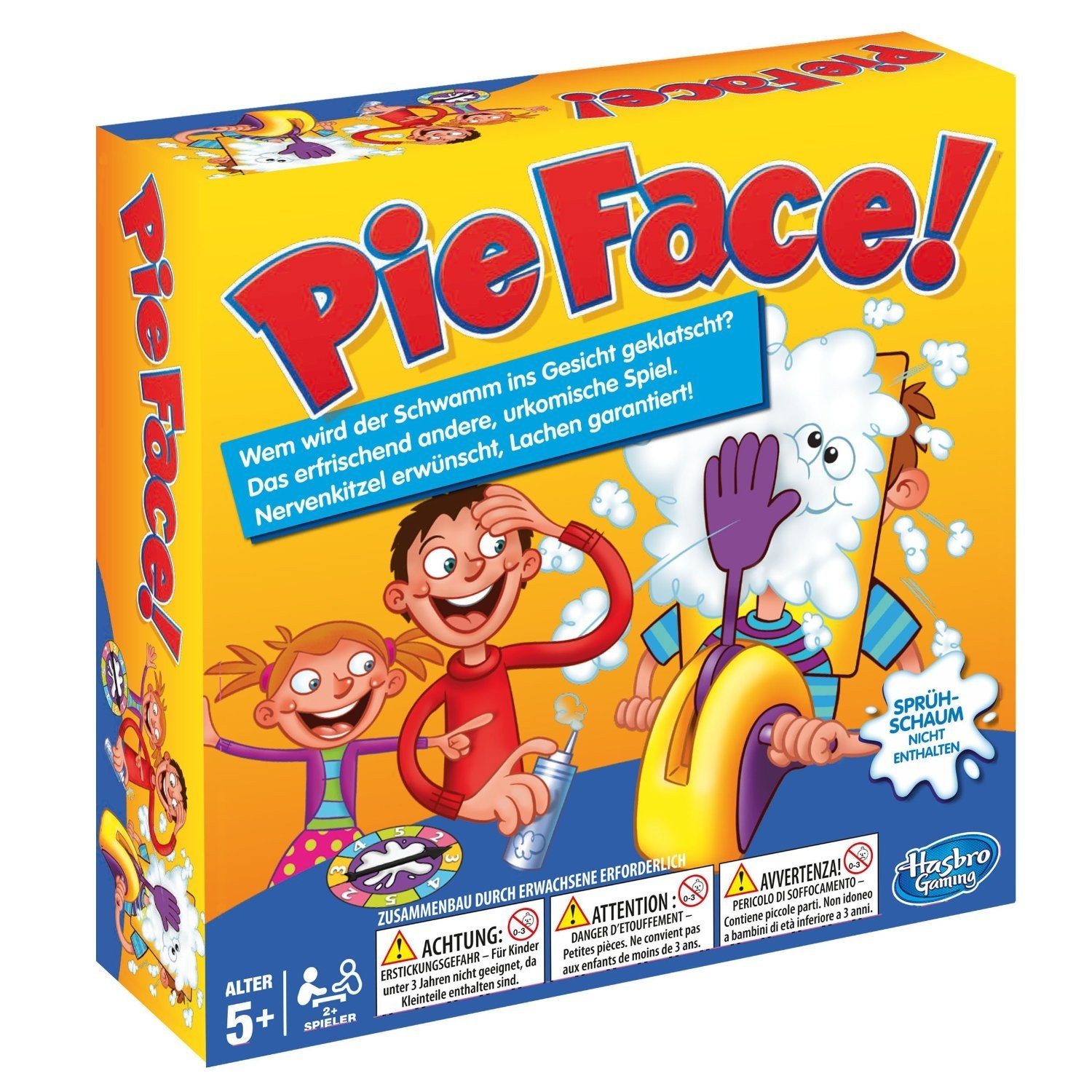 Hasbro Spiel Pie Face, Party-Dekoration