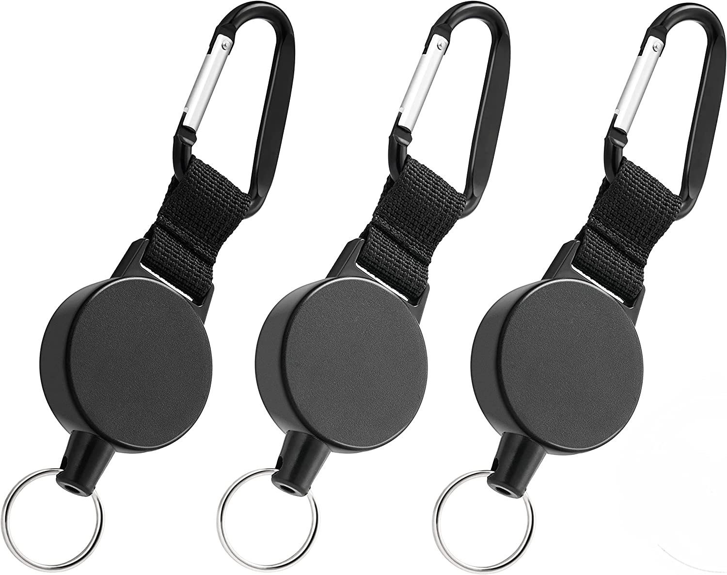 WEBBOMB Schlüsselanhänger Ausweis Jojo mit Stahlseil ausziehbar Schlüsselro günstig online kaufen