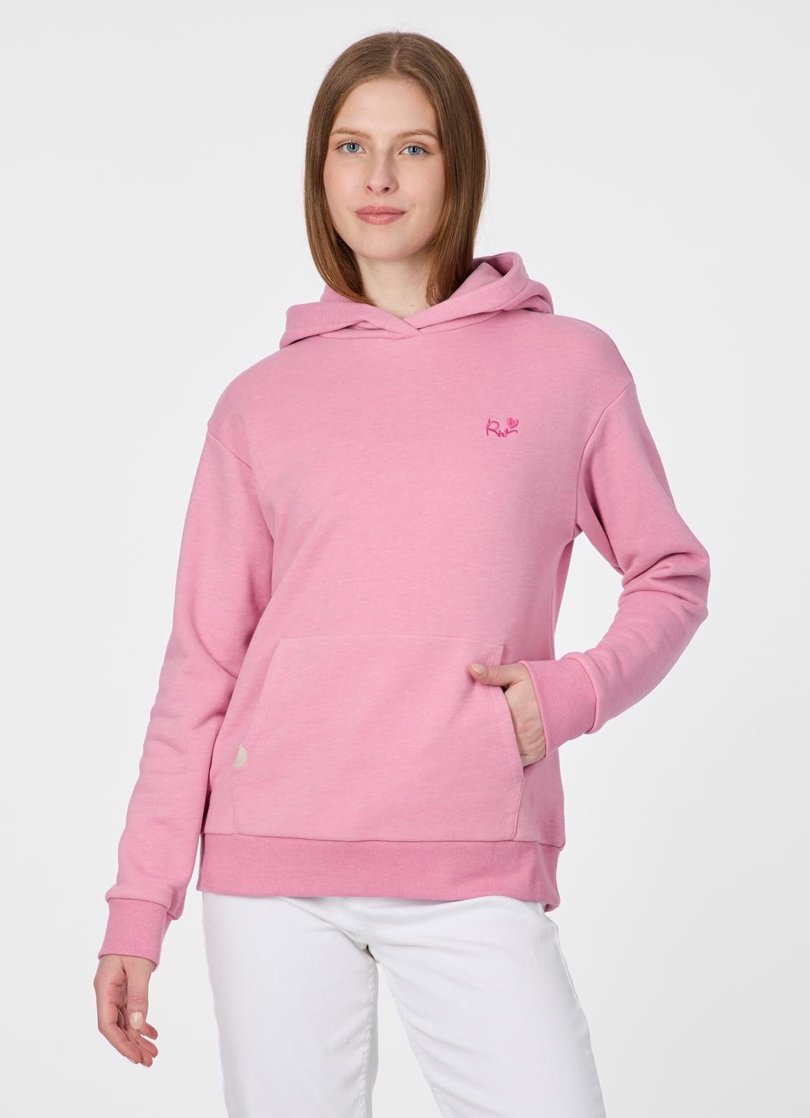 Ragwear Kapuzensweatshirt COOLBIA Klassisch mit Kängurutasche, Kapuze und Marken-Logo