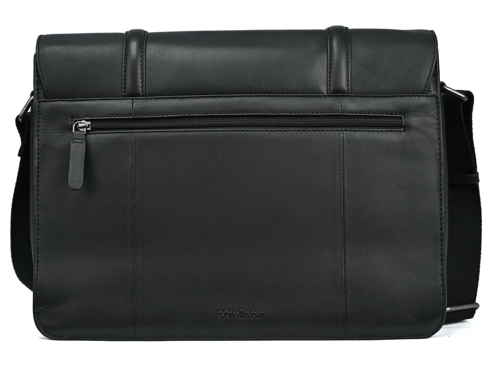 Strellson Messenger Bag BAKERLOO LHF Black, gepolstertes PC-Fach 13"