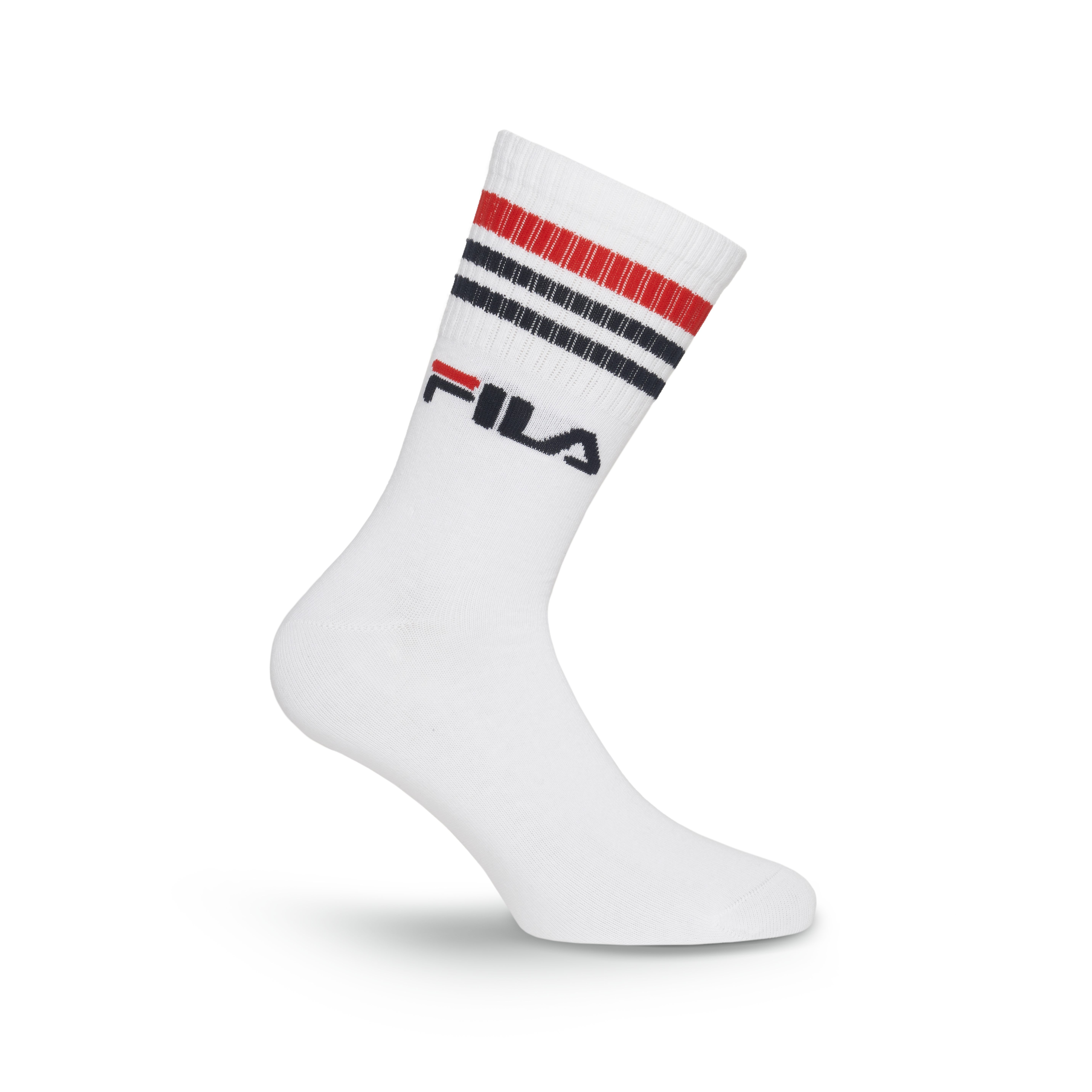 Fila Socken UNISEX LIFESTYLE PLAIN SOCKS (6-Paar) mit Logo-Schriftzug – Bild 4 von 5