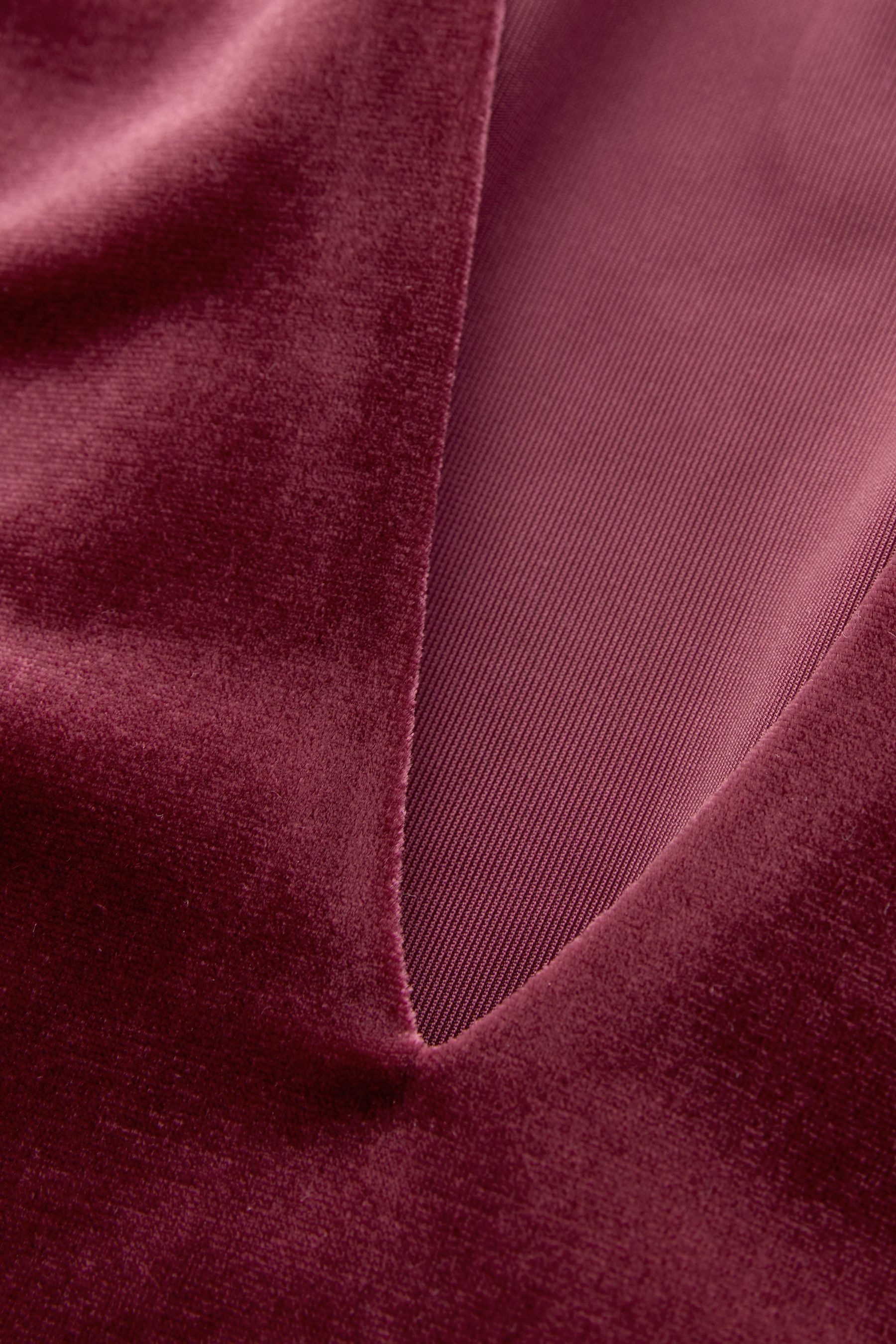 Next Langarmbluse Samt-Bluse mit V-Ausschnitt und günstig online kaufen