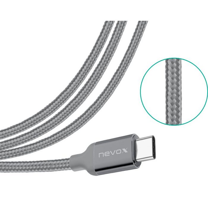 nevox 1480 Smartphone-Kabel USB Typ A USB Typ B (200 cm)
