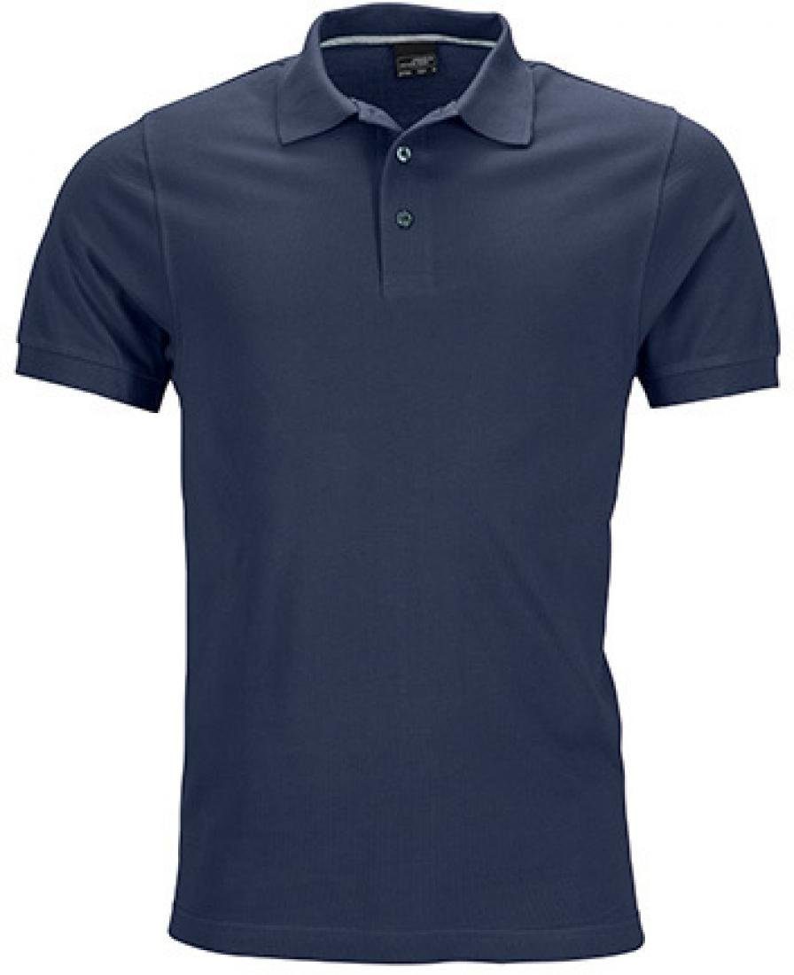 James & Nicholson Poloshirt Herren Pima Polo / Sehr feine Piqué-Qualität