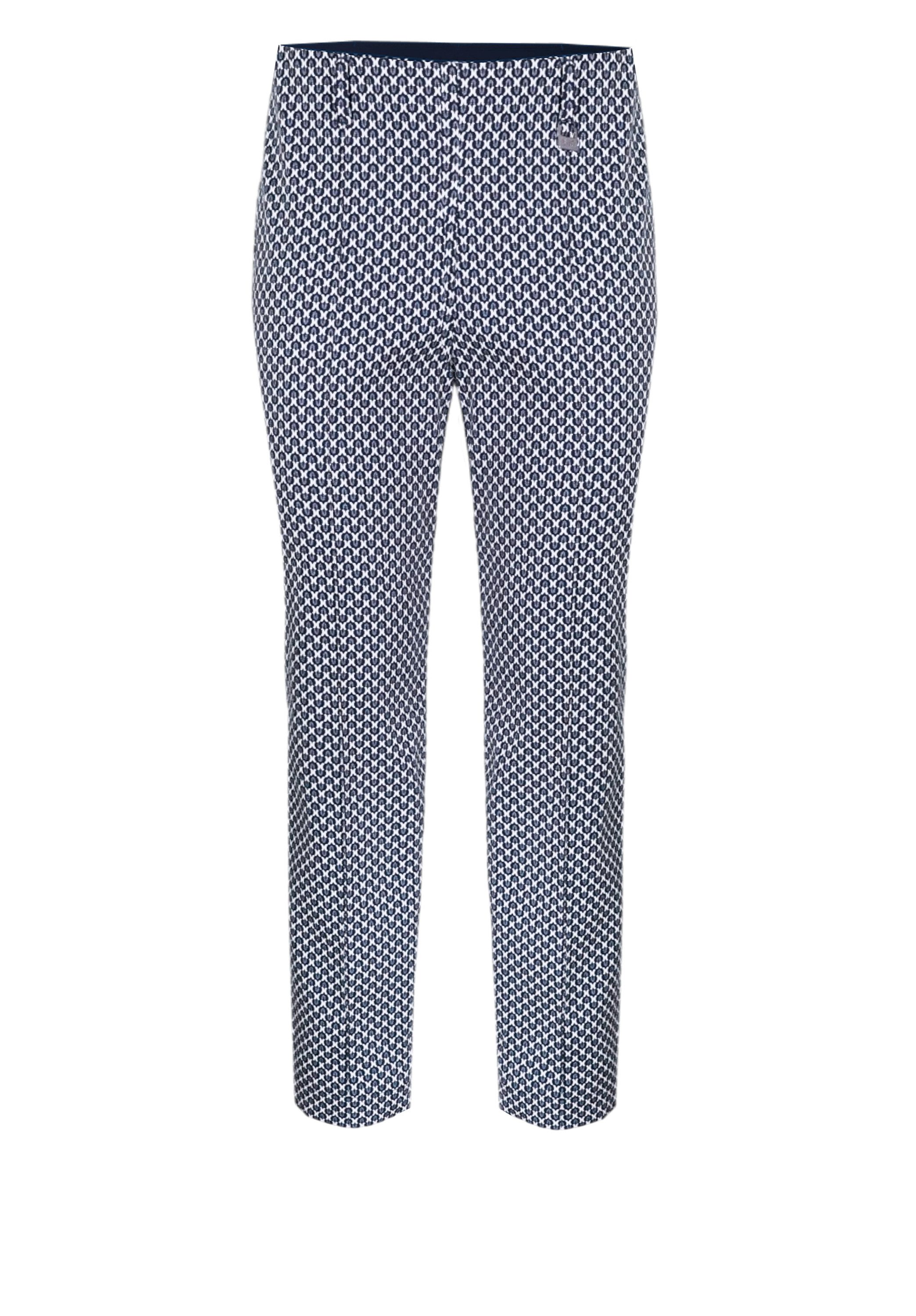 bianca Stretch-Hose DENVER in angesagtem Minimal-Dessin günstig online kaufen