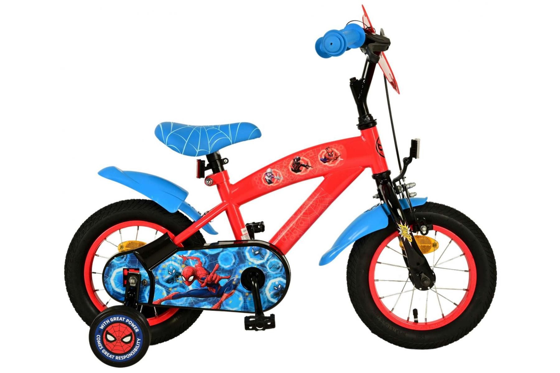 Volare Volare Spider-Man - Jungen - 12 Zoll - Blau/Rot, Offiziell lizenziertes Disney Spider-Man Produkt
