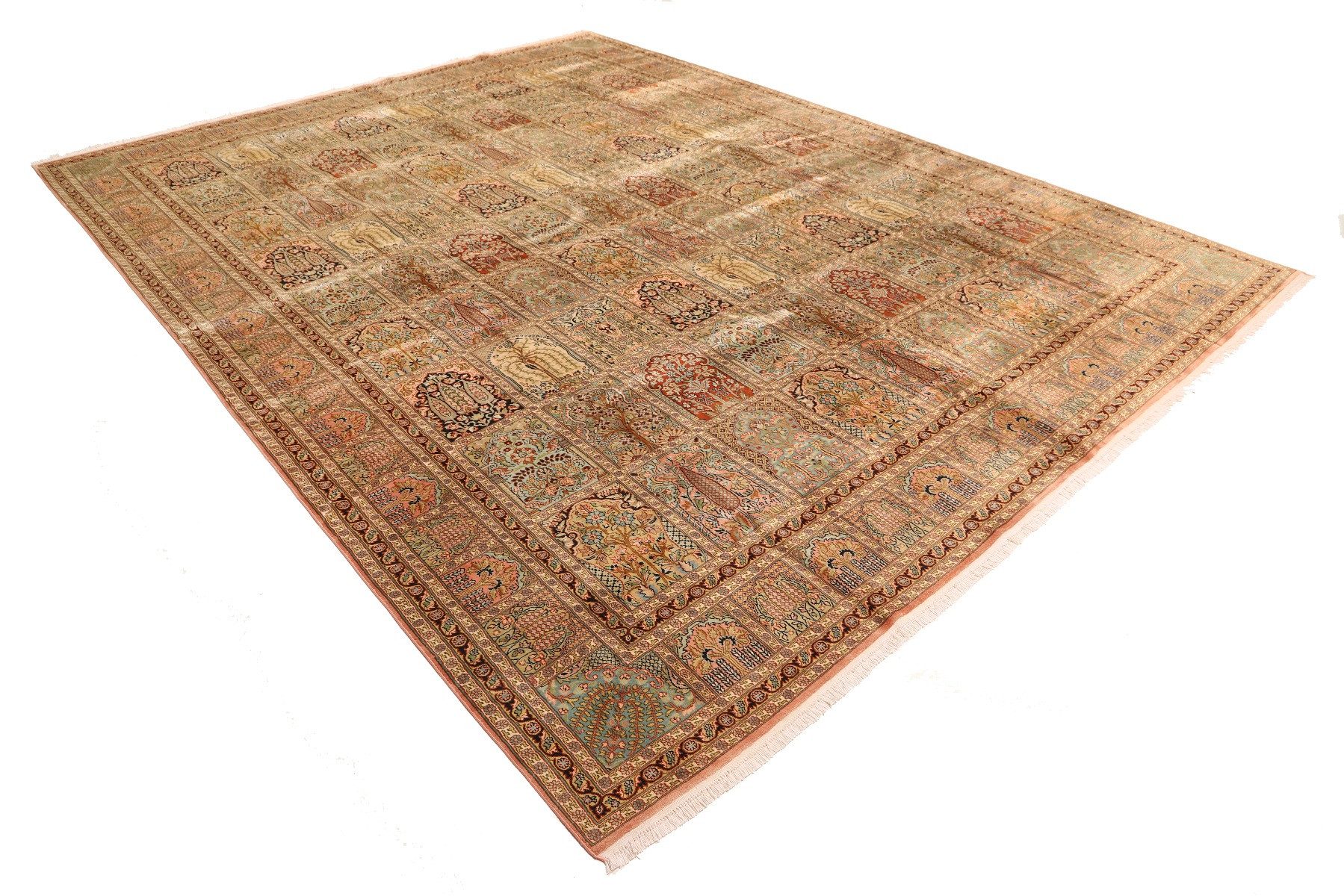 Carpet Avenue Teppich Kaschmir Reine Seide 399x303, Rechteck, Höhe: 6 mm