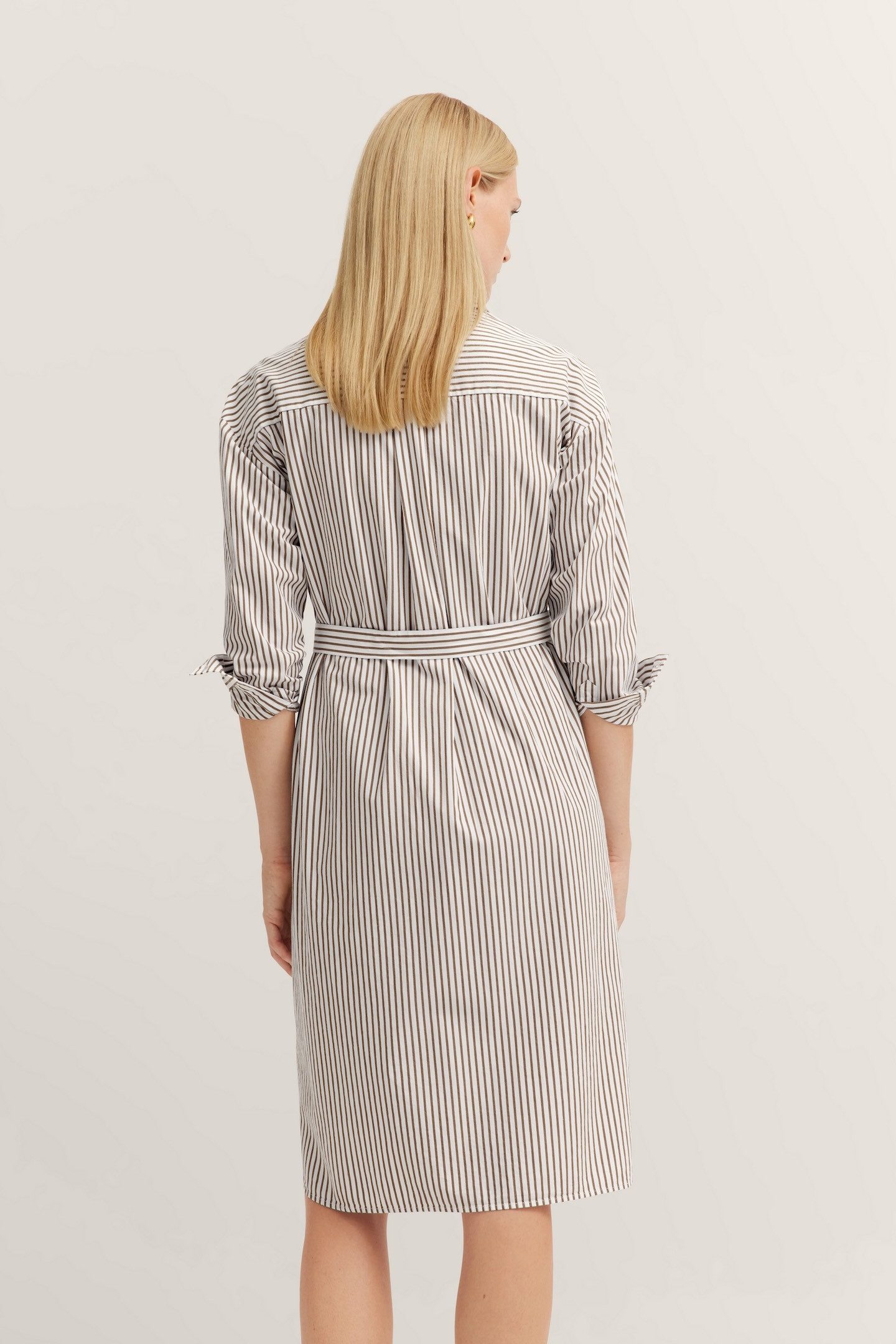 bugatti Hemdblusenkleid mit Bindegürtel günstig online kaufen