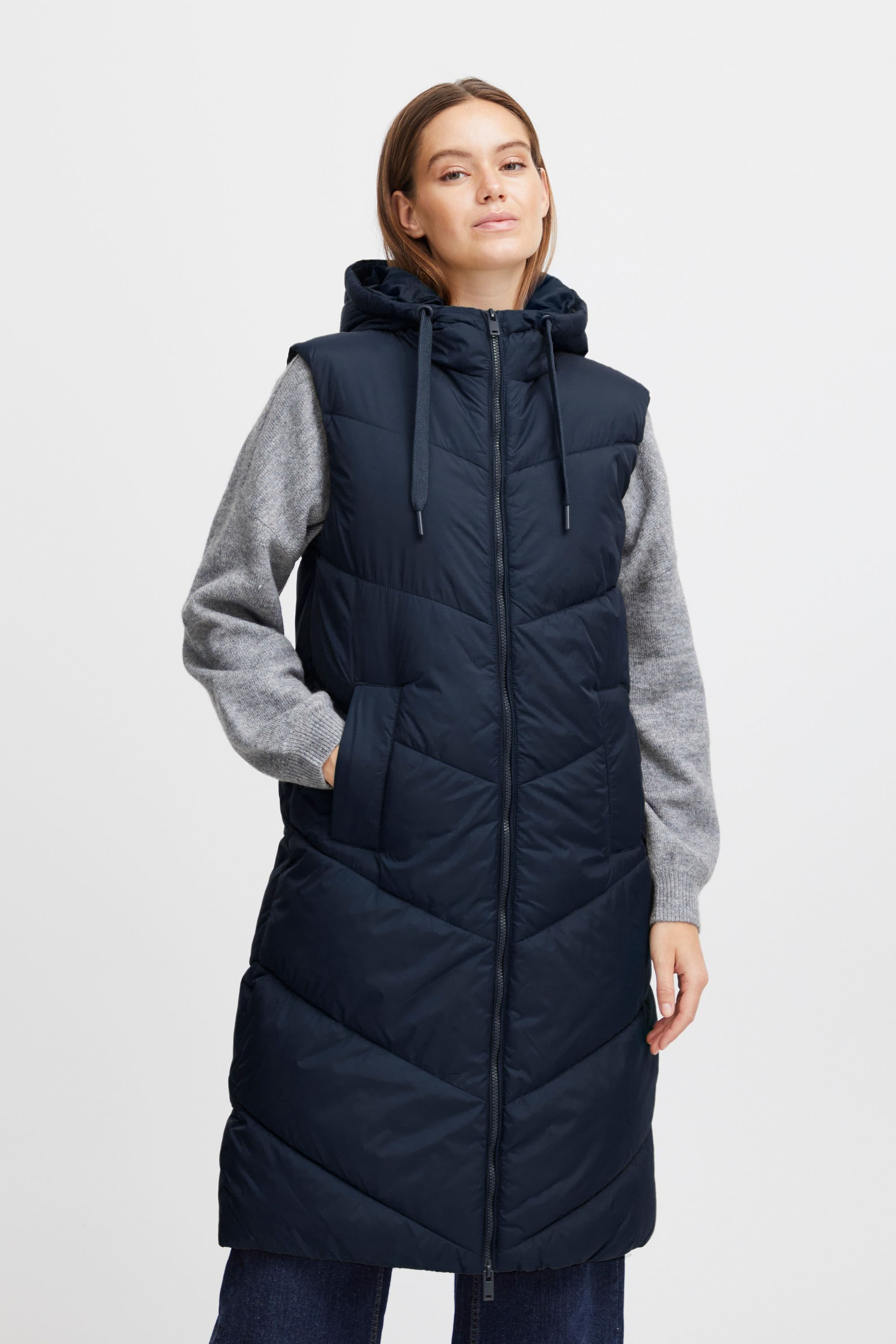 b.young Funktionsweste Longweste günstig online kaufen