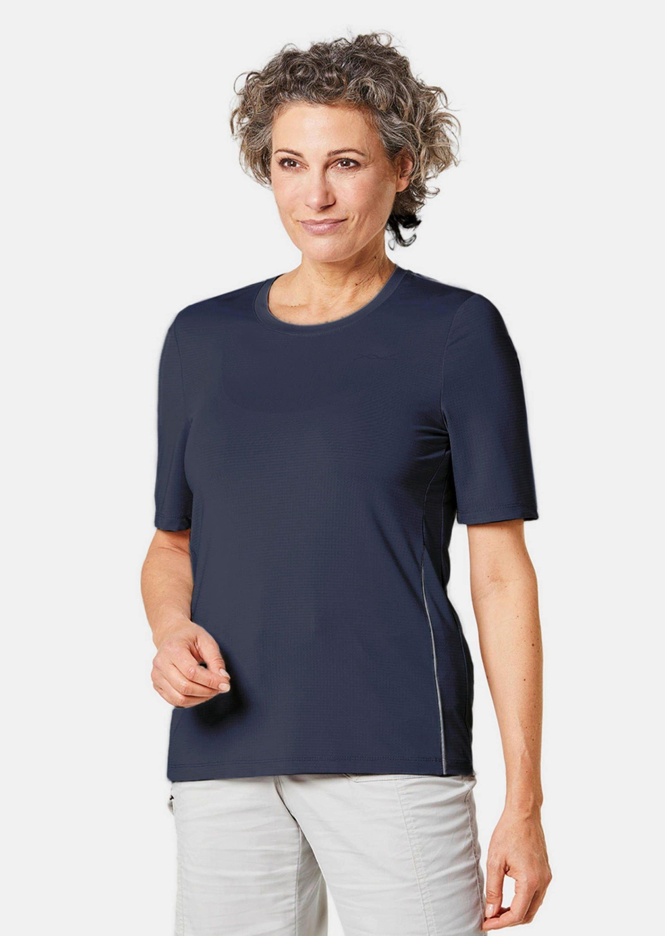 T-Shirt Sport-Shirt mit Reflektoren