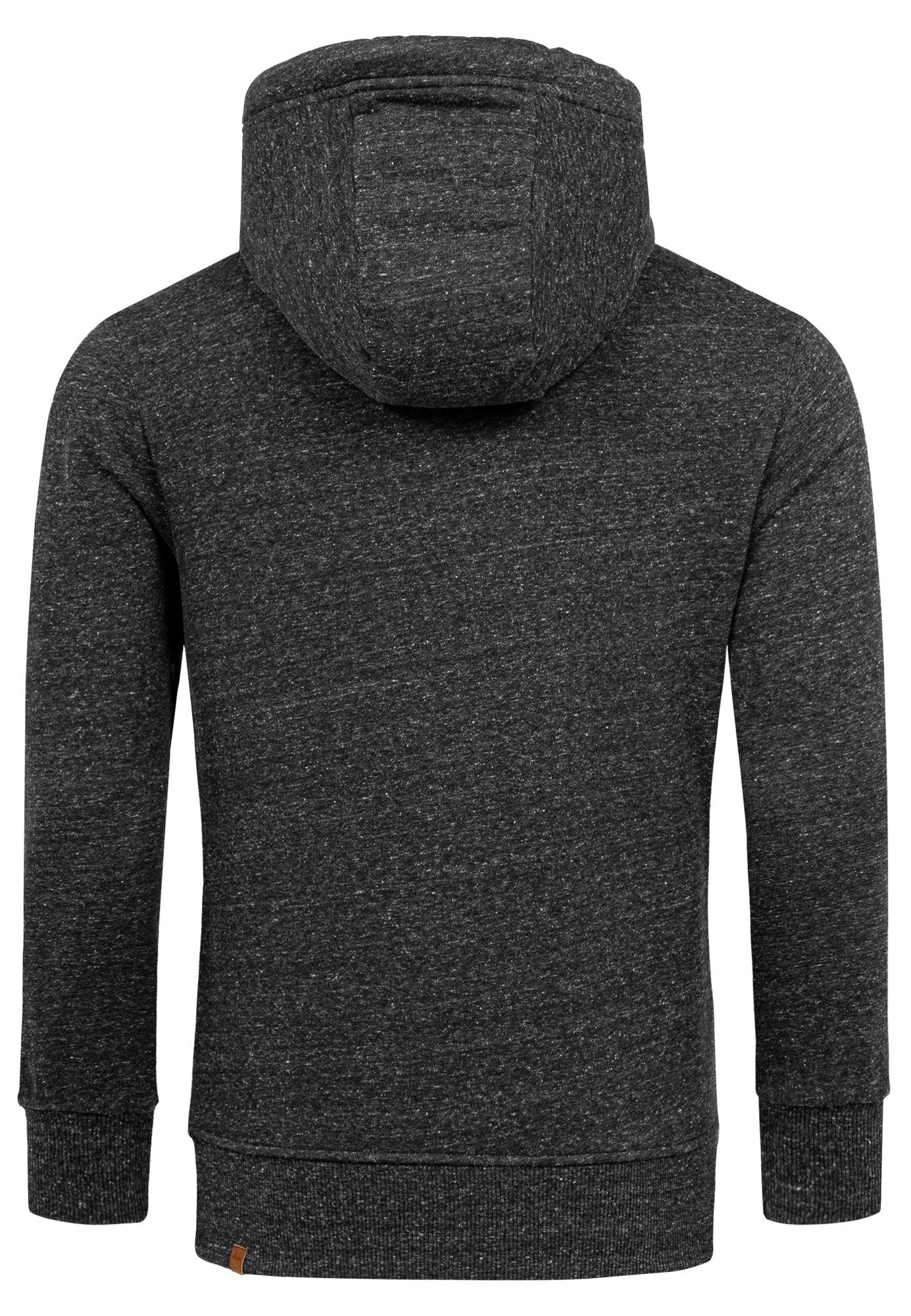 Amaci&Sons Kapuzenpullover HENDERSON Kapuzenpullover Herren Basic Kontrast günstig online kaufen