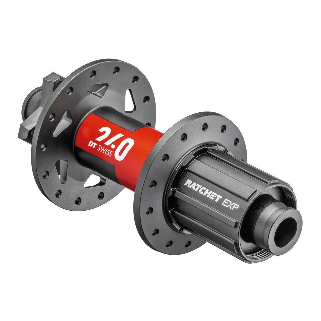 DT Swiss Hinterradnabe Hinterrad-Nabe 240 EXP MTB Disc Brake 150/12 TA, 28 L., IS 6 -bolt, Sh