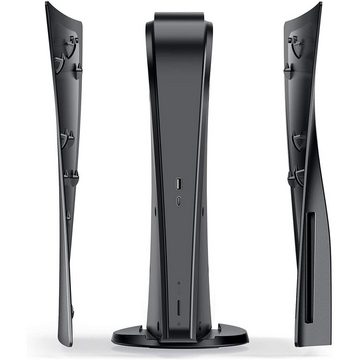Tadow PS5-Mainframe-Tasche für PS5-Hartschalenkoffer, Optical Drive Edition PlayStation 5-Controller (PS5 Bildbausteine Cover Ersatzplatte Playstation 5 Seitenplatten Shell)