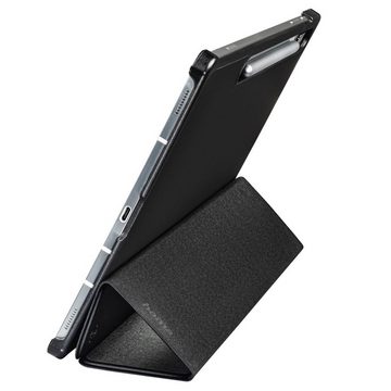 Hama Tablet-Hülle Smart Case Fold Tasche Cover Hülle Bag Black, Aussparung für S-Pen, für Samsung Galaxy Tab S8+ 2022 / S7+ 2020 12,4"