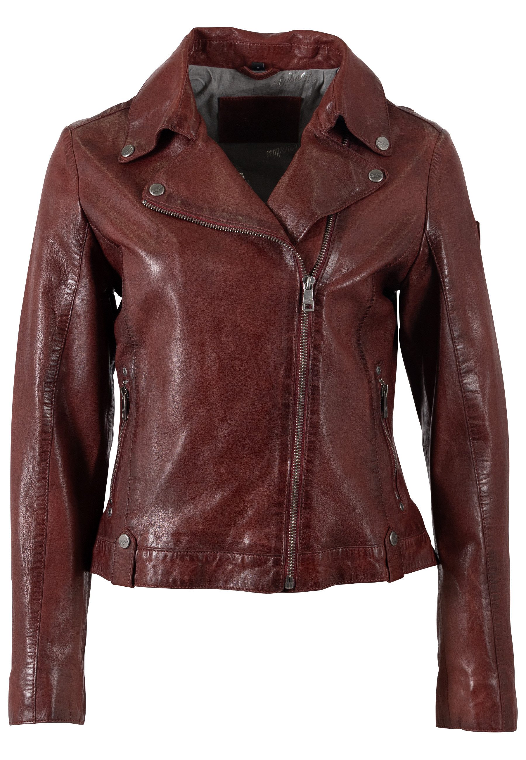 Mauritius Lederjacke MWFarah mit Reverskragen günstig online kaufen