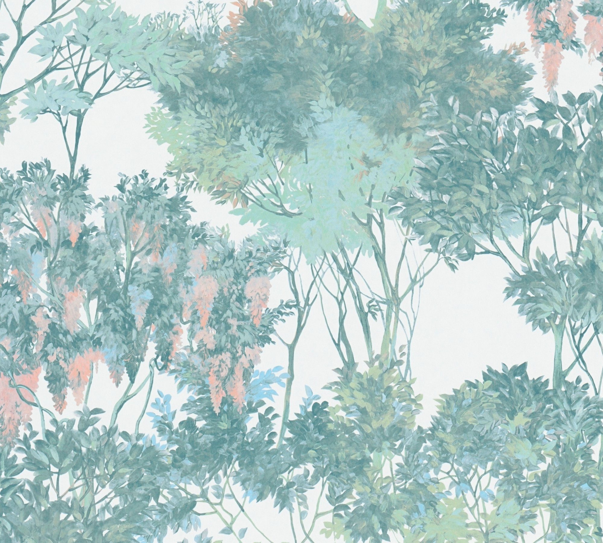 Architects Paper Vliestapete Architects Paper Arcade, Florale Tapete, bunt, grün 391733