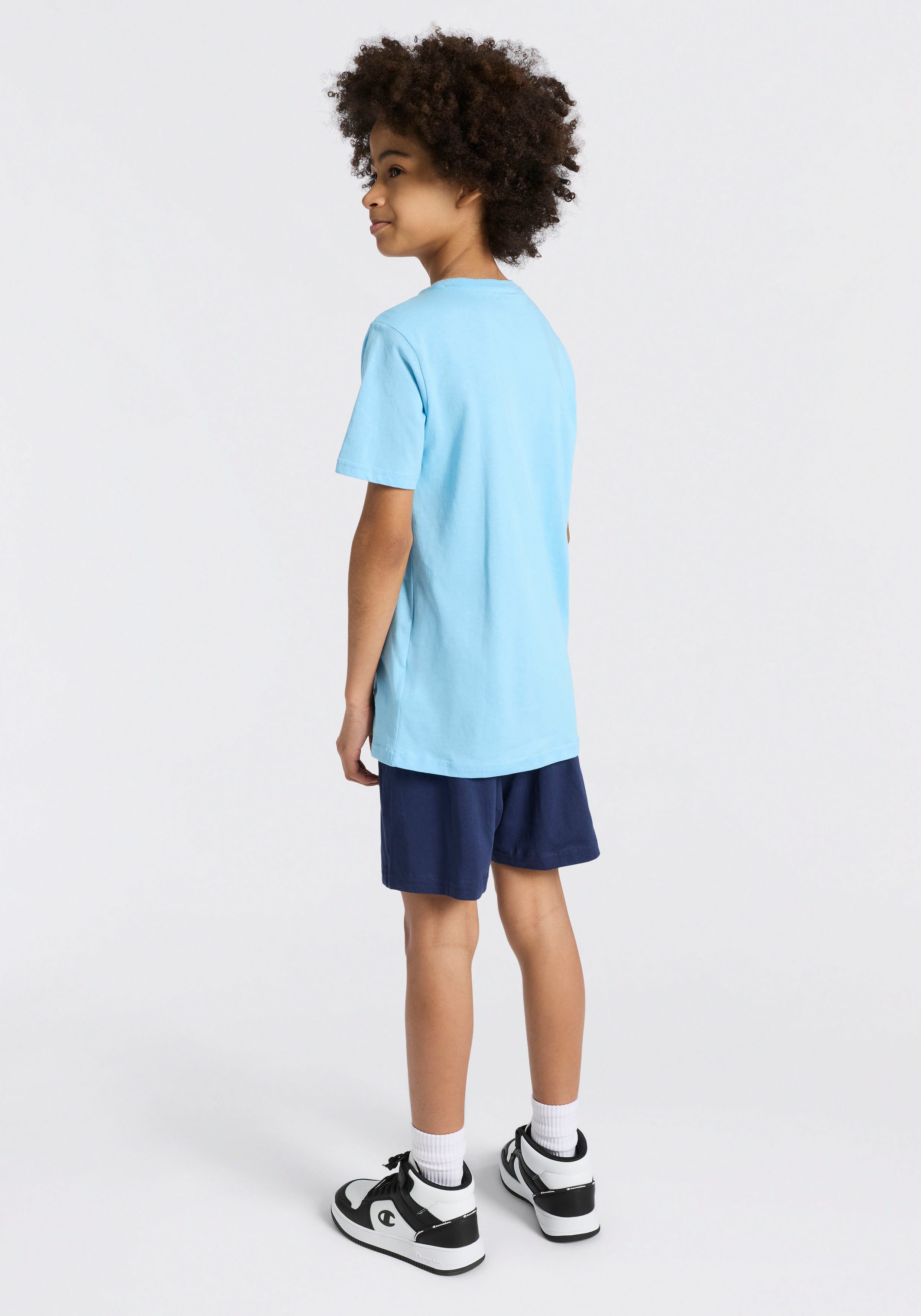 Champion T-Shirt & Shorts Graphic T-Shirt and Shorts Set (2-tlg) 2-teiliges Set aus T-Shirt und Shorts, für sportliche Aktivitäten