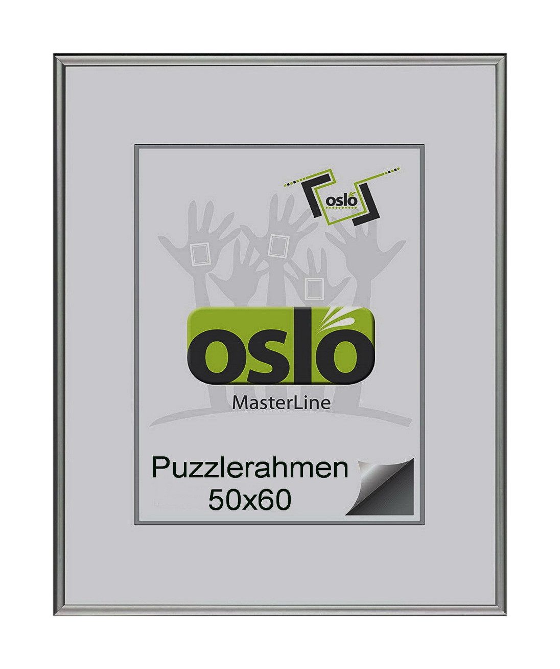 Oslo MasterLine Einzelrahmen Bilderrahmen Aluminium schmal günstig online kaufen