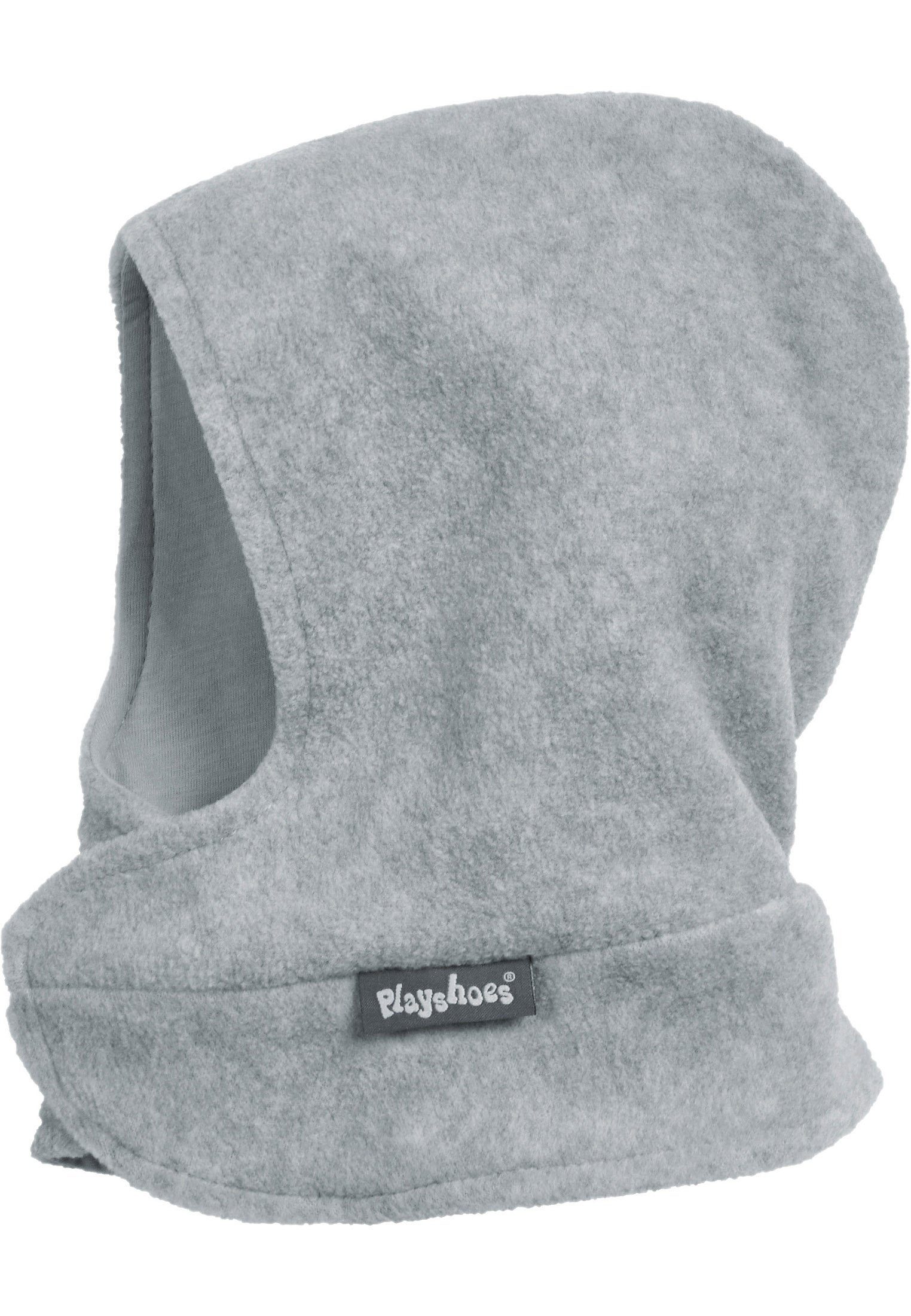 Playshoes Schlupfmütze Fleece-Schalmütze mit Klettverschluß