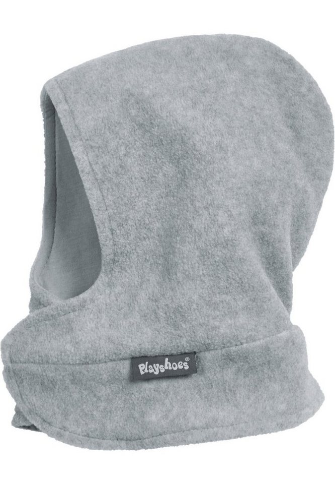 Playshoes Schlupfmütze Fleece-Schalmütze mit Klettverschluß