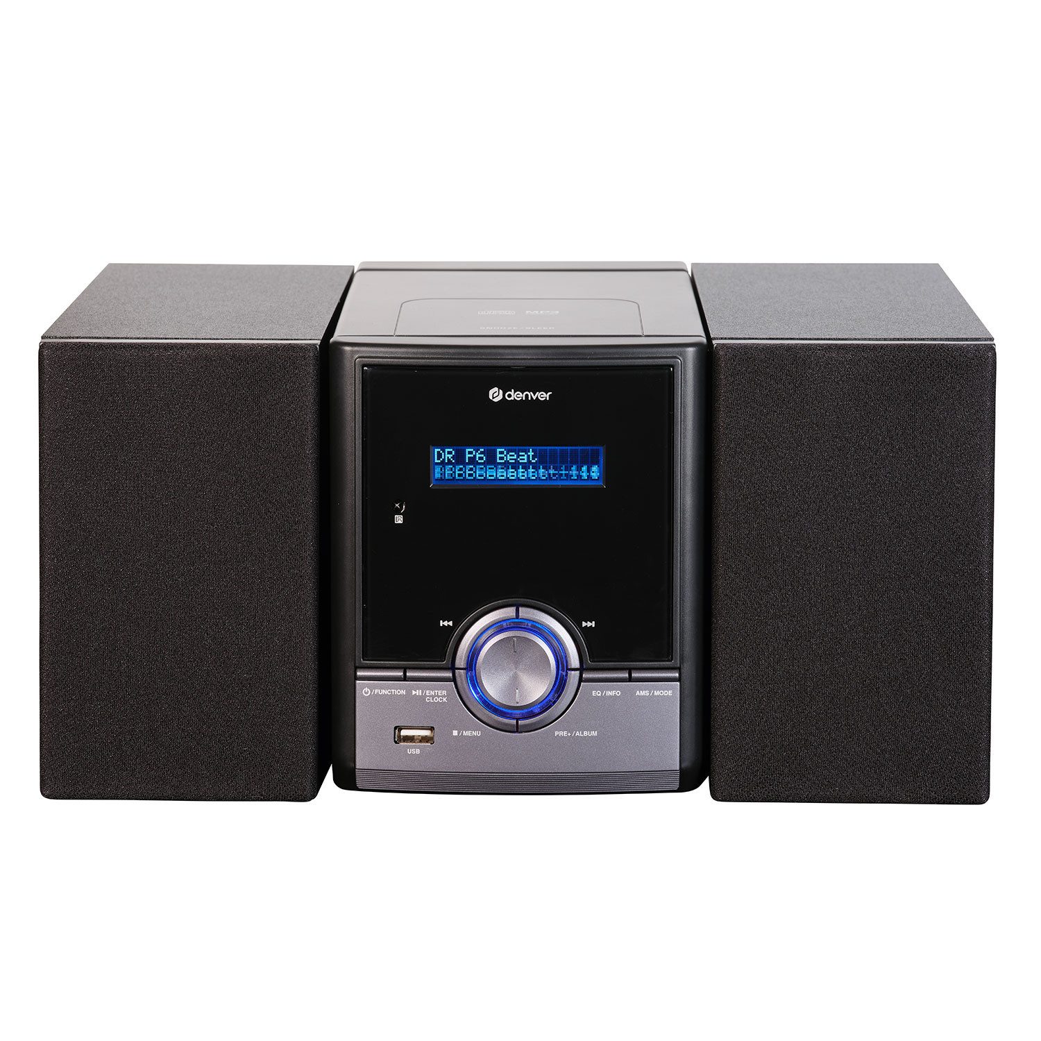Denver MDA-285 Stereoanlage (FM, DAB, 10 W, einfache Bedienung)