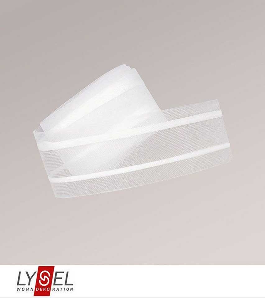 LYSEL® Gardinenbefestigungen Ersatzteile Faltenband Raffverhältnis 1:2, (1- günstig online kaufen