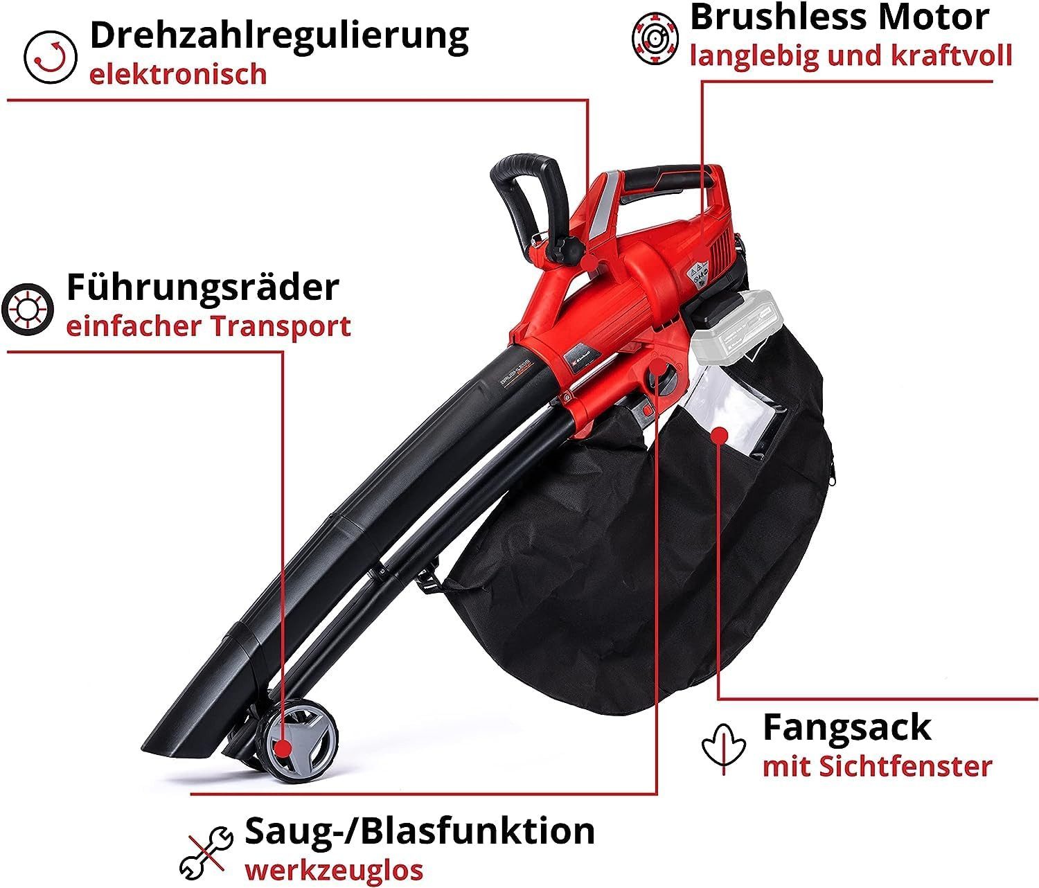 Einhell Akku-Laubbläser Einhell Laubsauger Laubbläser GE-CL günstig online kaufen