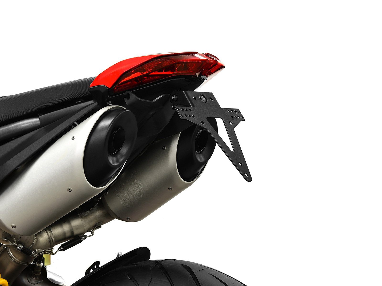 ZIEGER Kennzeichenhalter Classic Kennzeichenhalter kompatibel mit Ducati Hypermotard 950