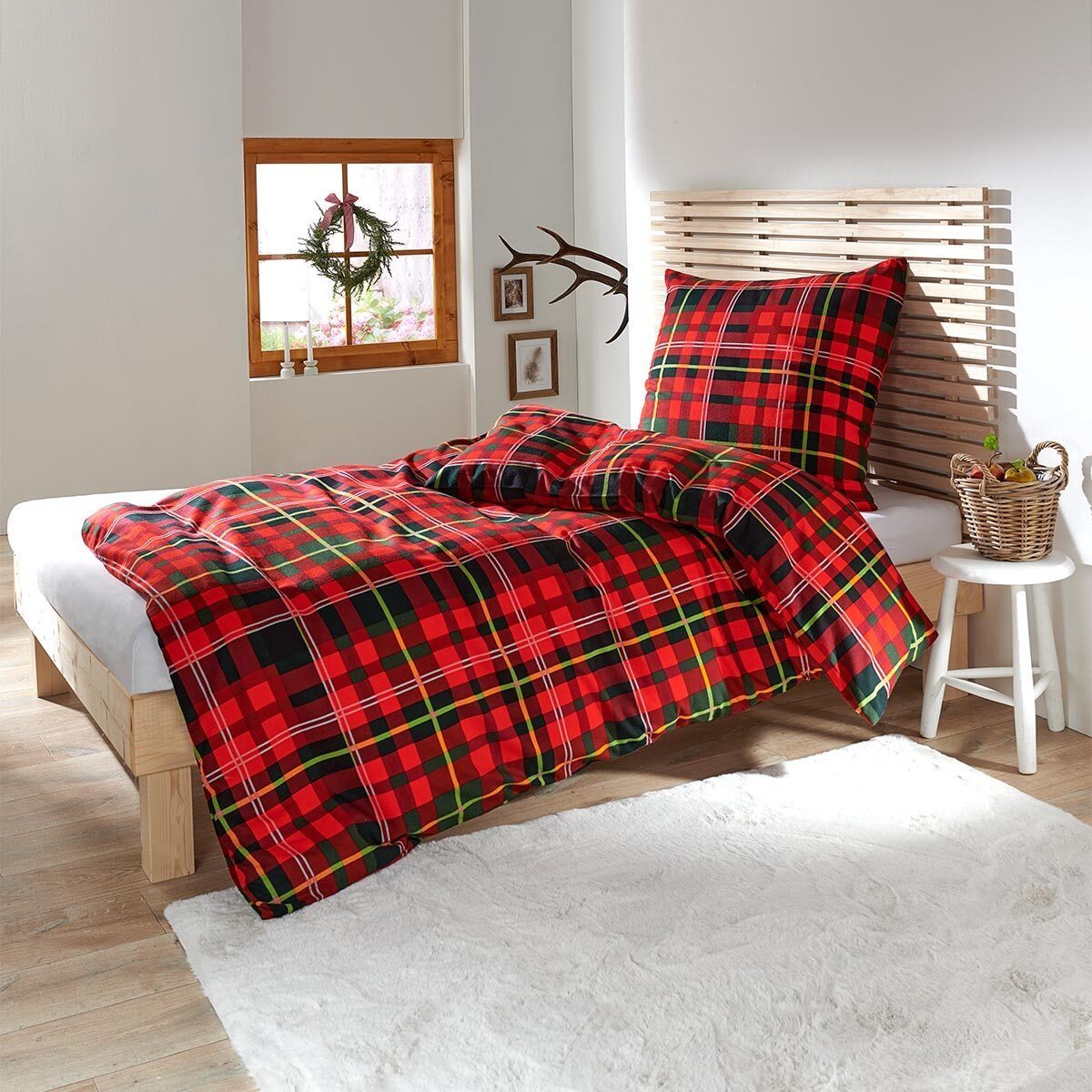 TRAUMSCHLAF Bettwäsche Sherlock, Flanell, 2 teilig, Flanell-Winterbettwäsch günstig online kaufen