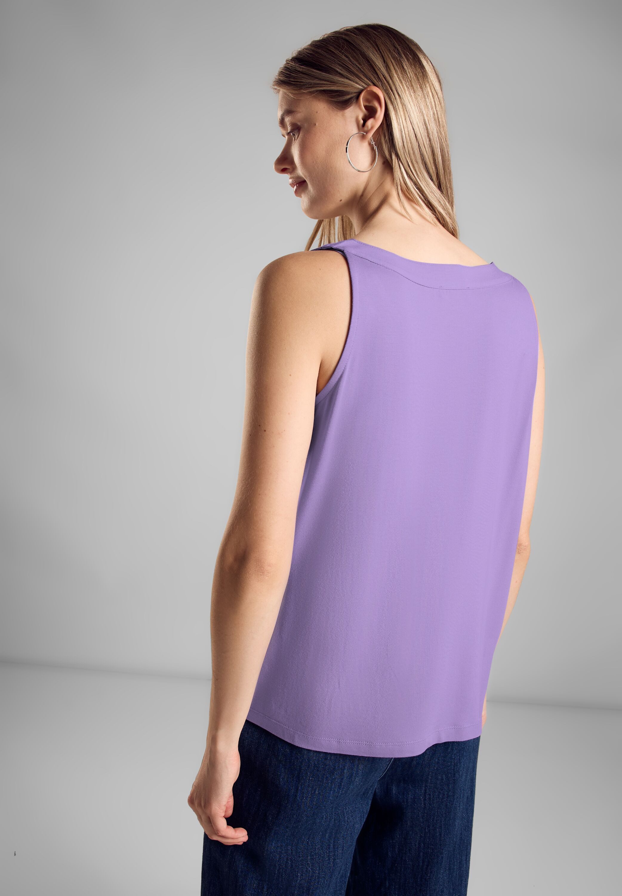 STREET ONE Tanktop mit Rundhalsausschnitt günstig online kaufen